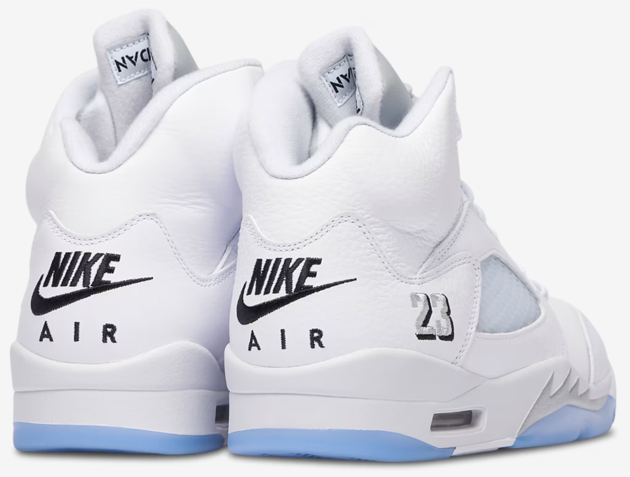 jordan 5 white metallic