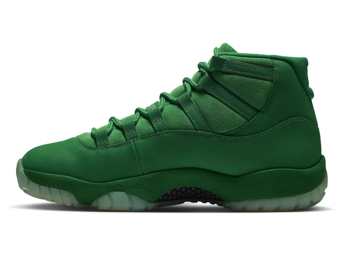jordan 11 green screen
