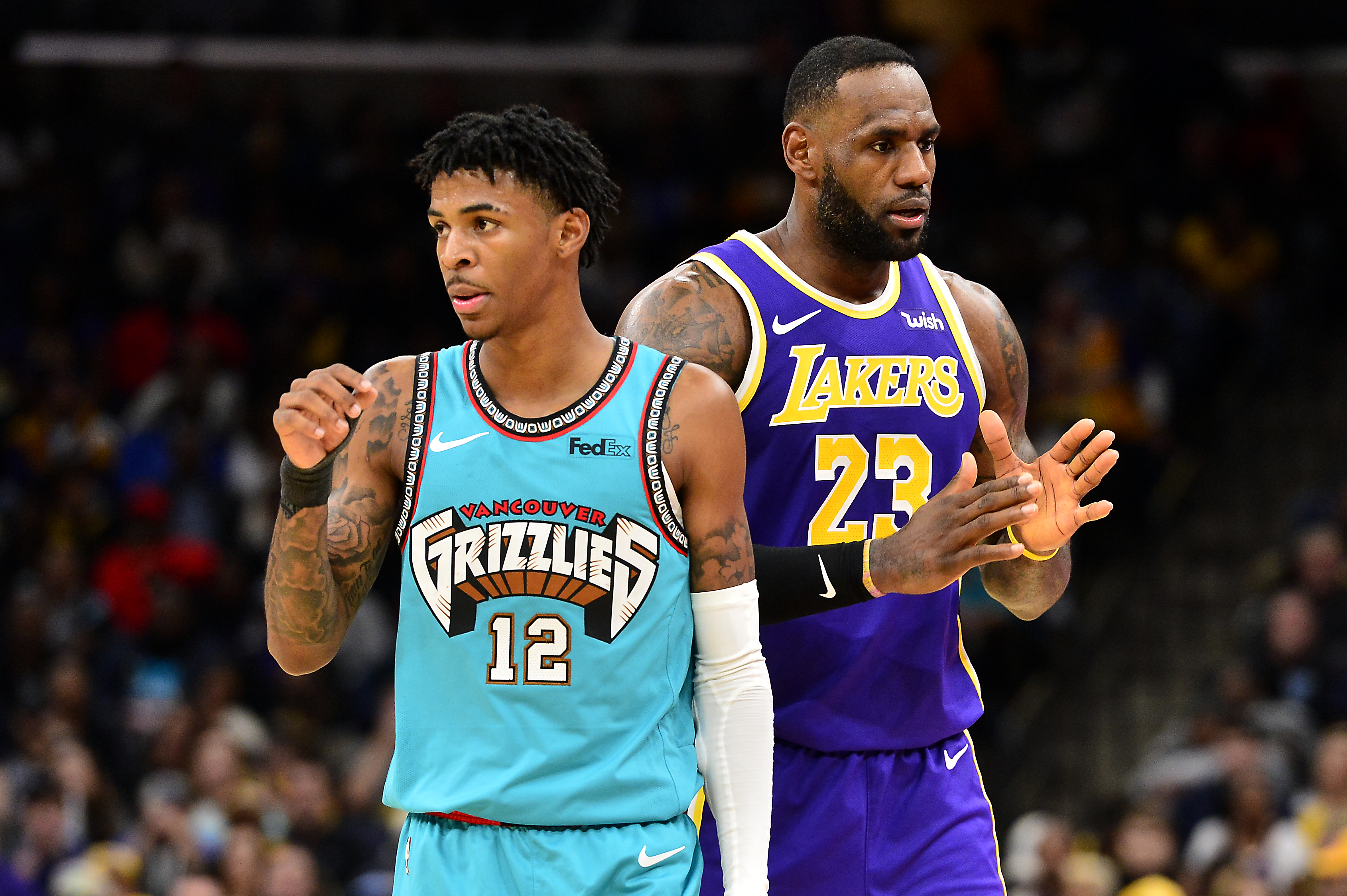 The kid is super special': Ja Morant has LeBron James' attention