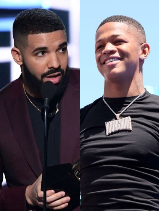 Drake Reacts To YK Osiris's Certified Lover Thug Heart-Shaped Haircut