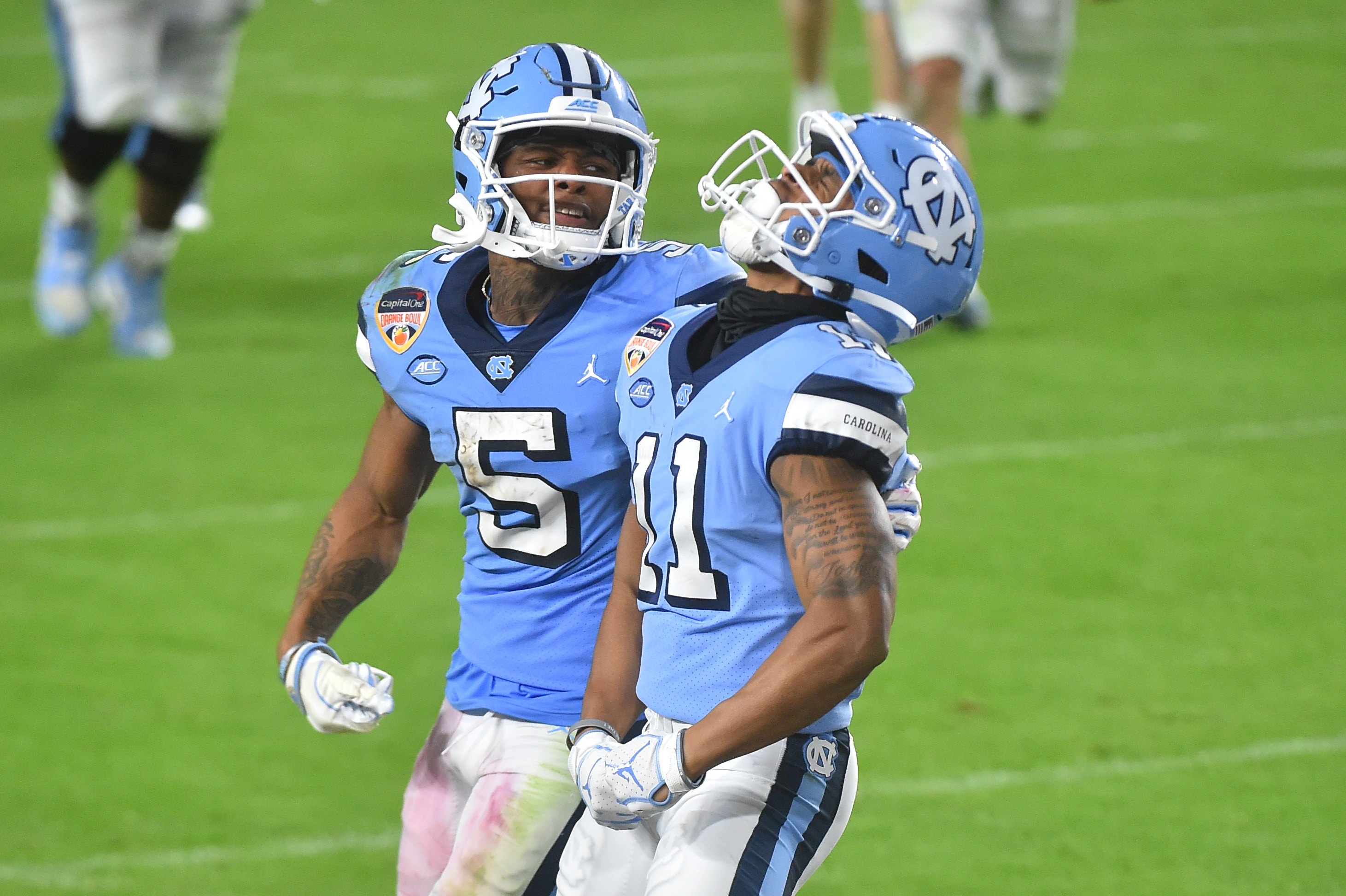 Air Jordan PEs for UNC Tar Heels Football