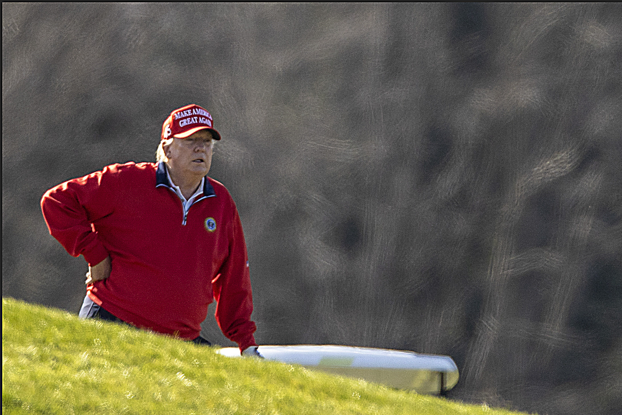 Donald Trump Gets Tilted After Sinking Golf Ball In The Water