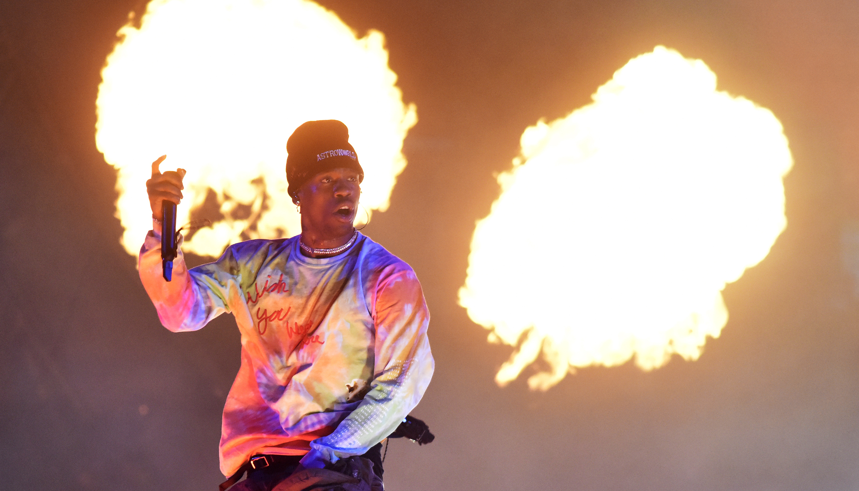 Mayor Turner at Travis Scott show: 'We want to bring another amusement park  back to Houston