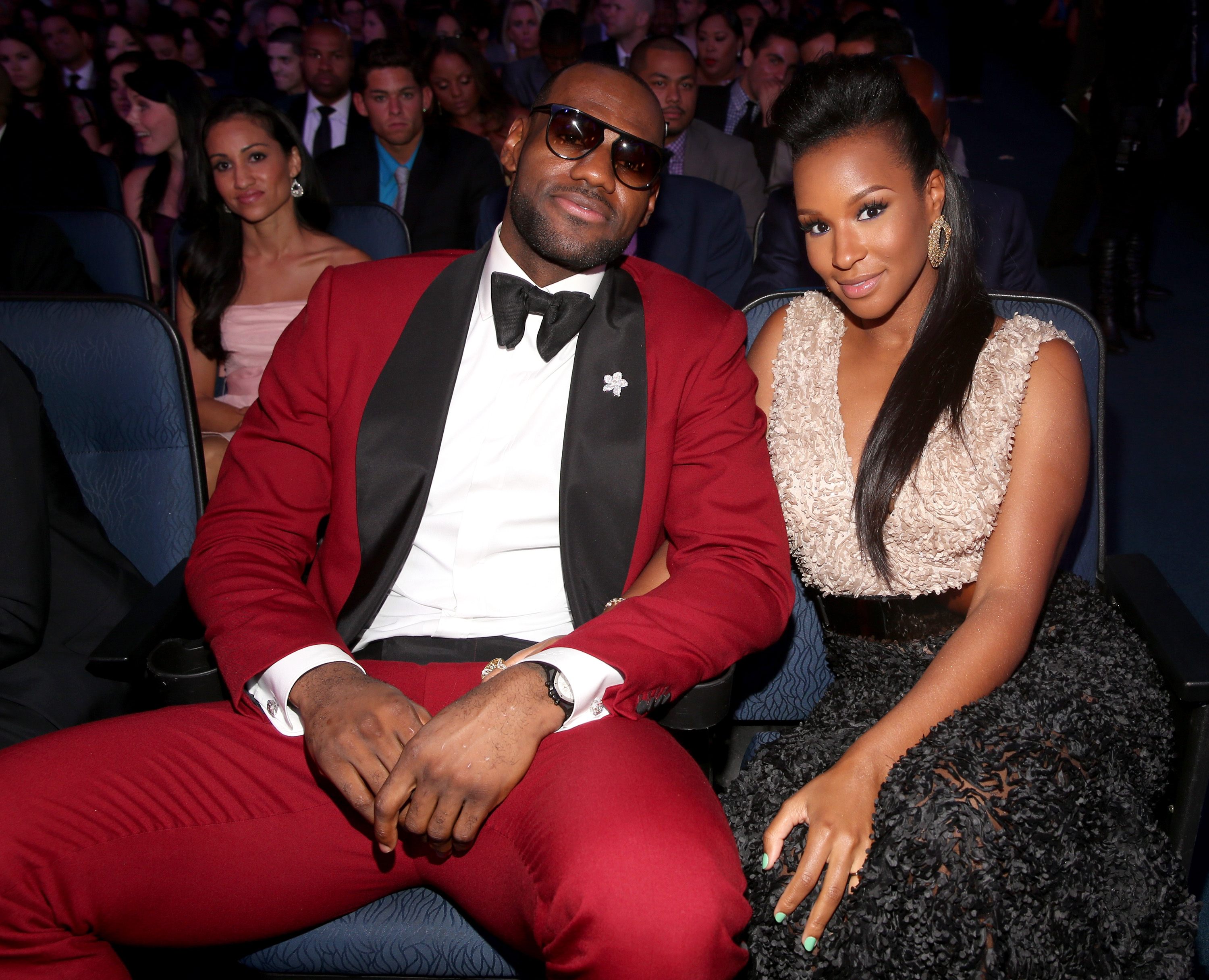 LeBron James Calls Himself “Lucky” While Thirsting Over Wife’s Dress