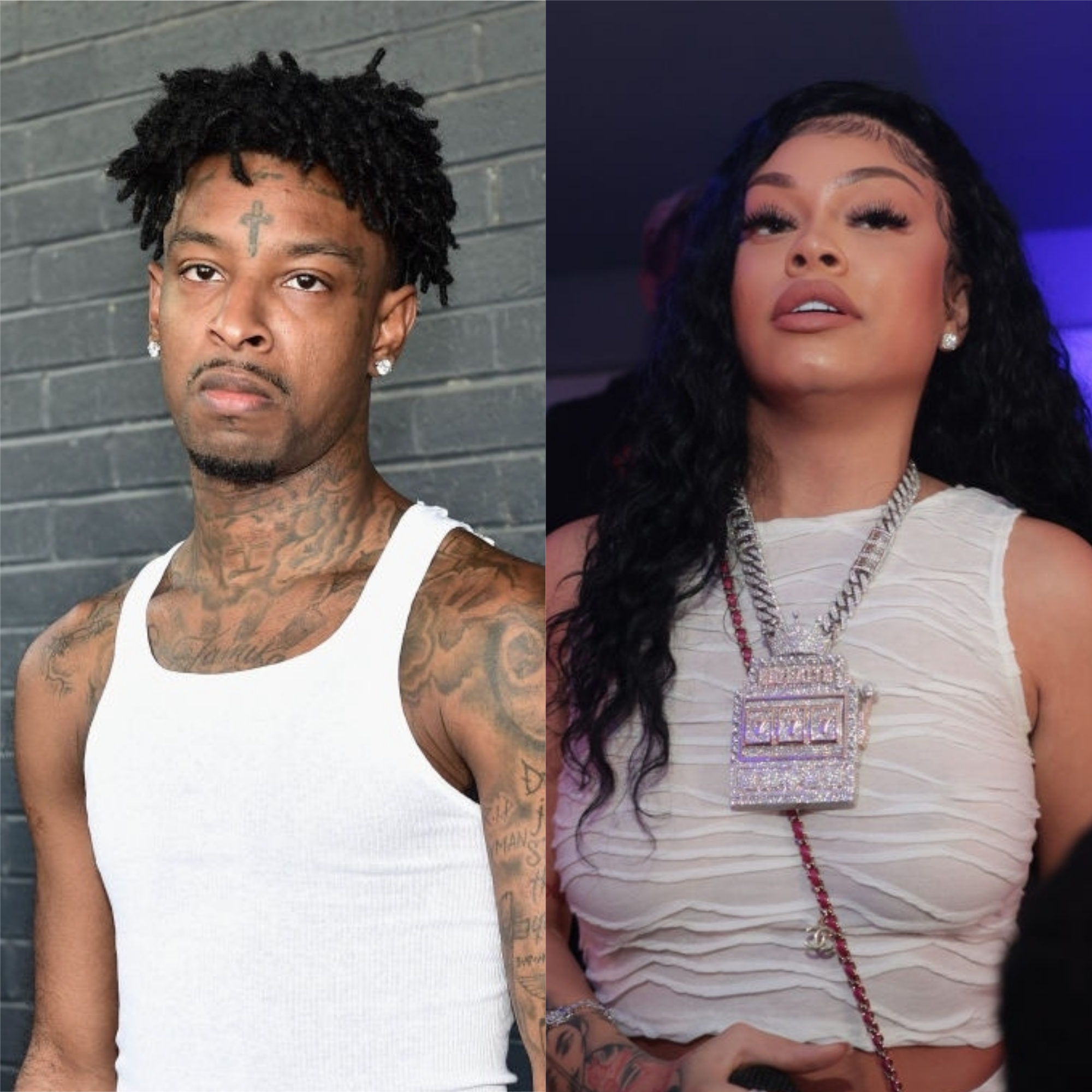 21 SAVAGE BACK TOGETHER WITH WIFE KEYANA AMID LATTO DATING RUMORS 