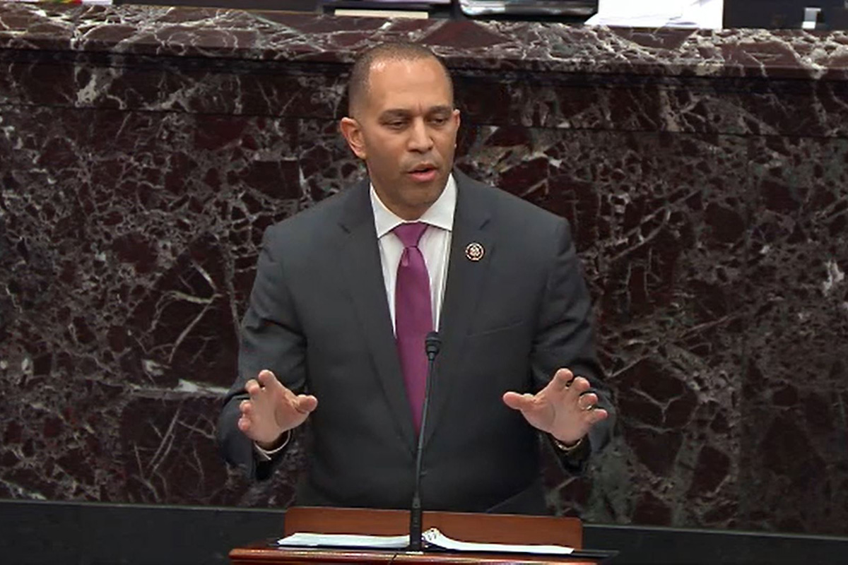 Hakeem Jeffries Quotes The Notorious B.i.g During Trump Impeachment Trial