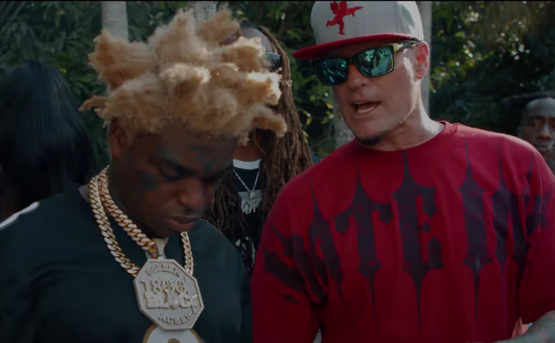 Vanilla Ice Connects With Kodak Black And Forgiato Blow On All The Way In 