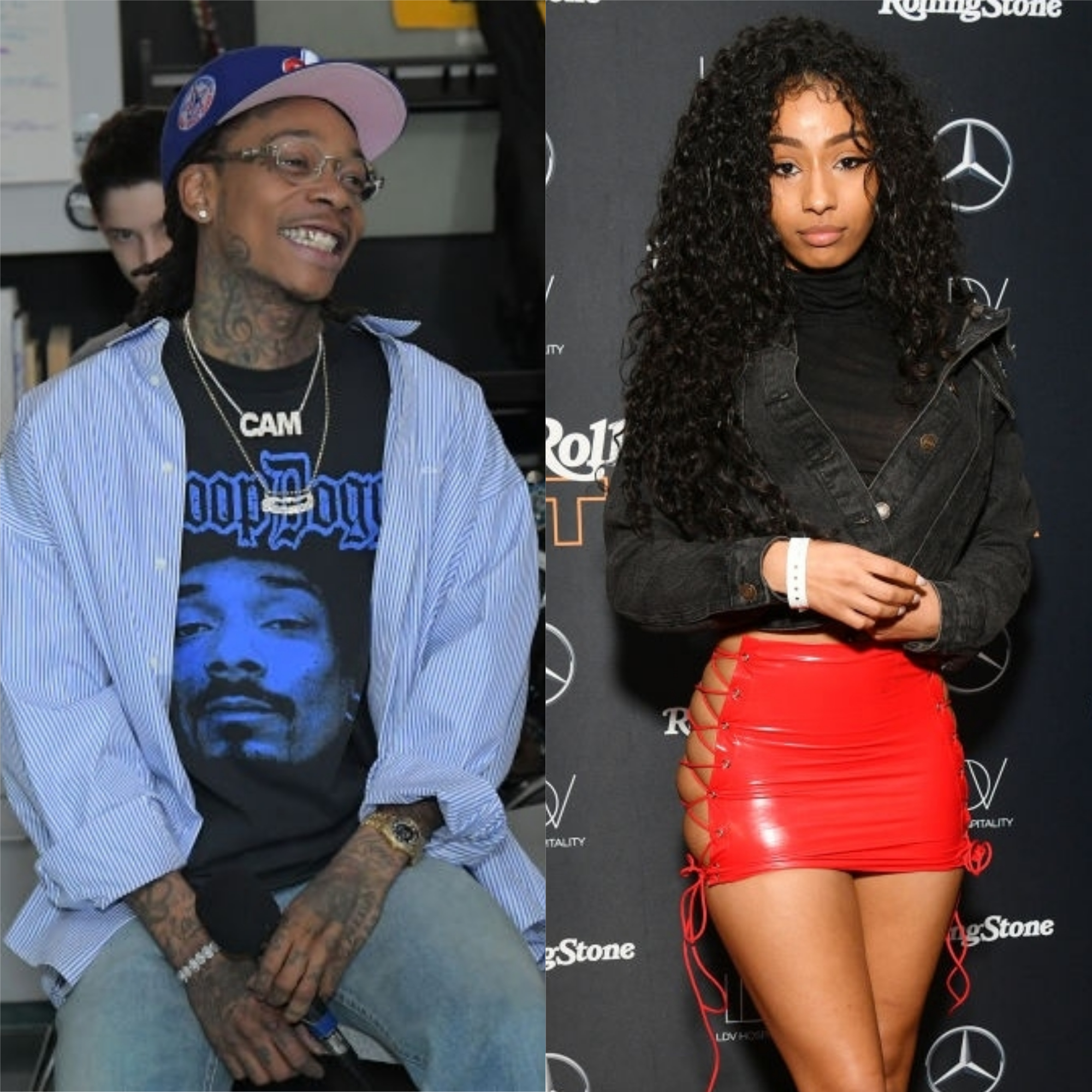 Wiz Khalifa & Rubi Rose Get Extra Close In New Pictures