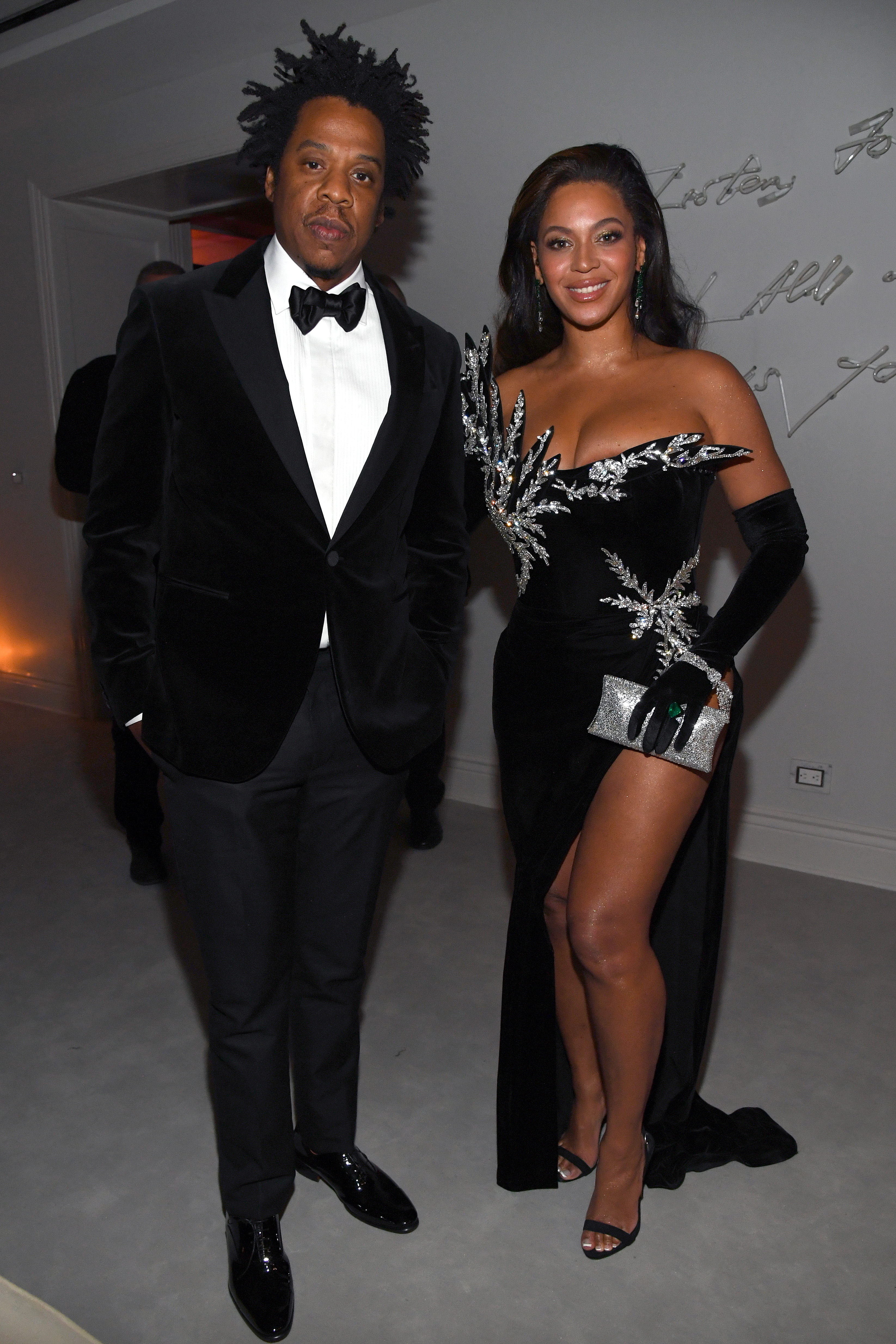 Beyonce Rocks $13K Gucci X Balenciaga Jacket, Gets Kissy With Jay-Z