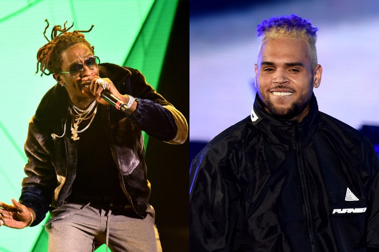 Chris Brown & Young Thug's "Slime & B" Tracklist Revealed