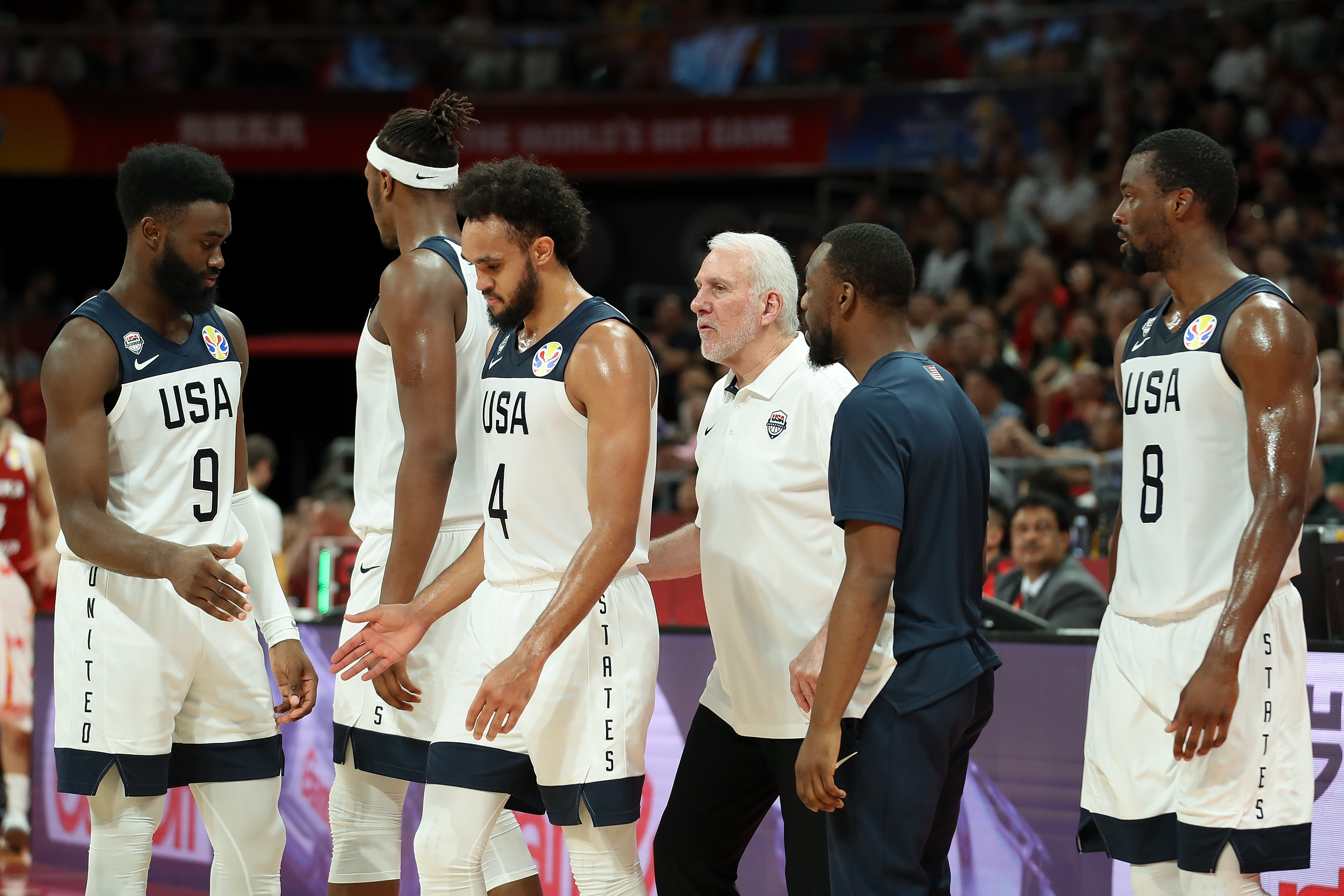 Gregg Popovich praised Jayson Tatum following Team USA practice