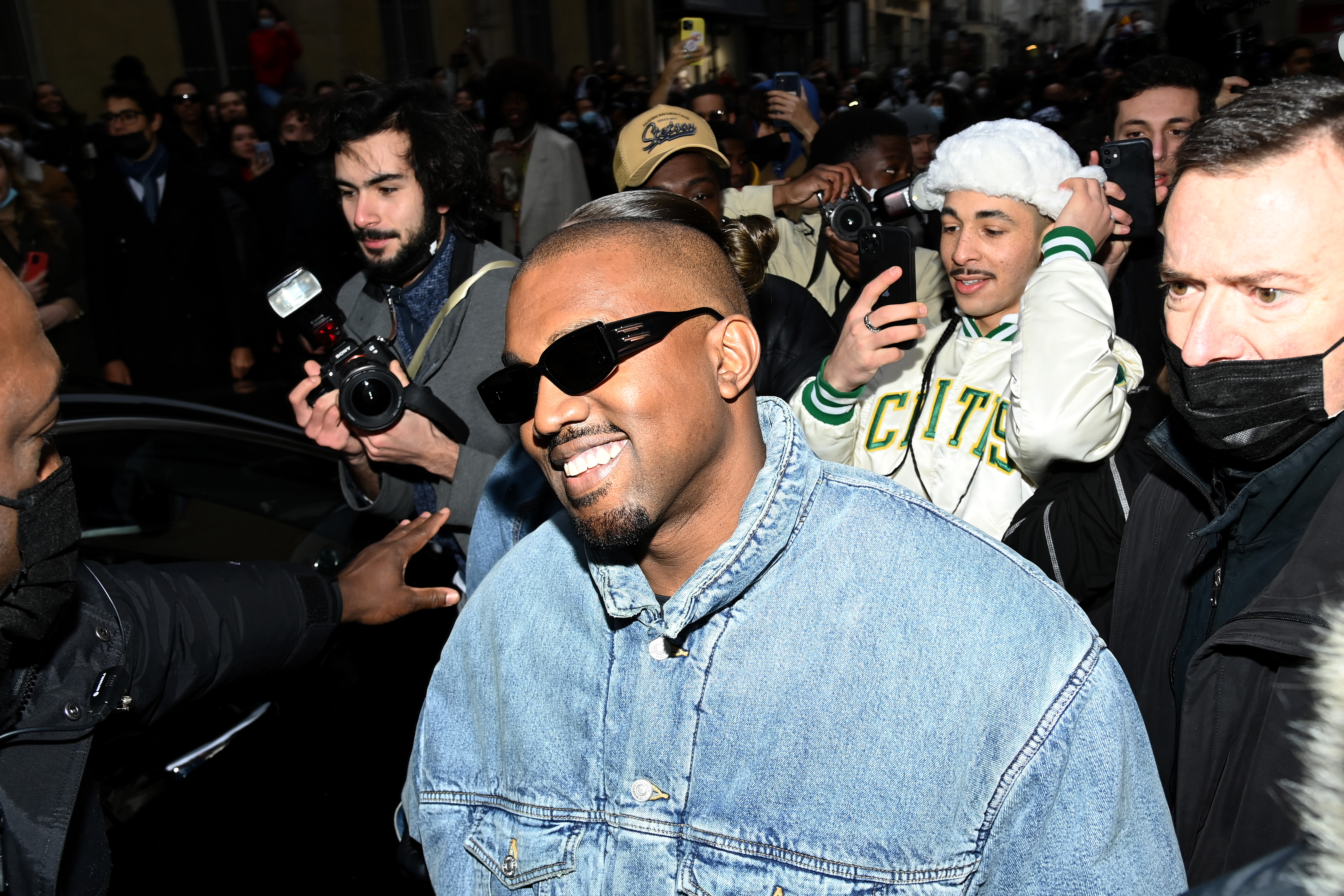 Kanye West Unveils Multitude Of Peculiar Yeezy GAP x Balenciaga Looks