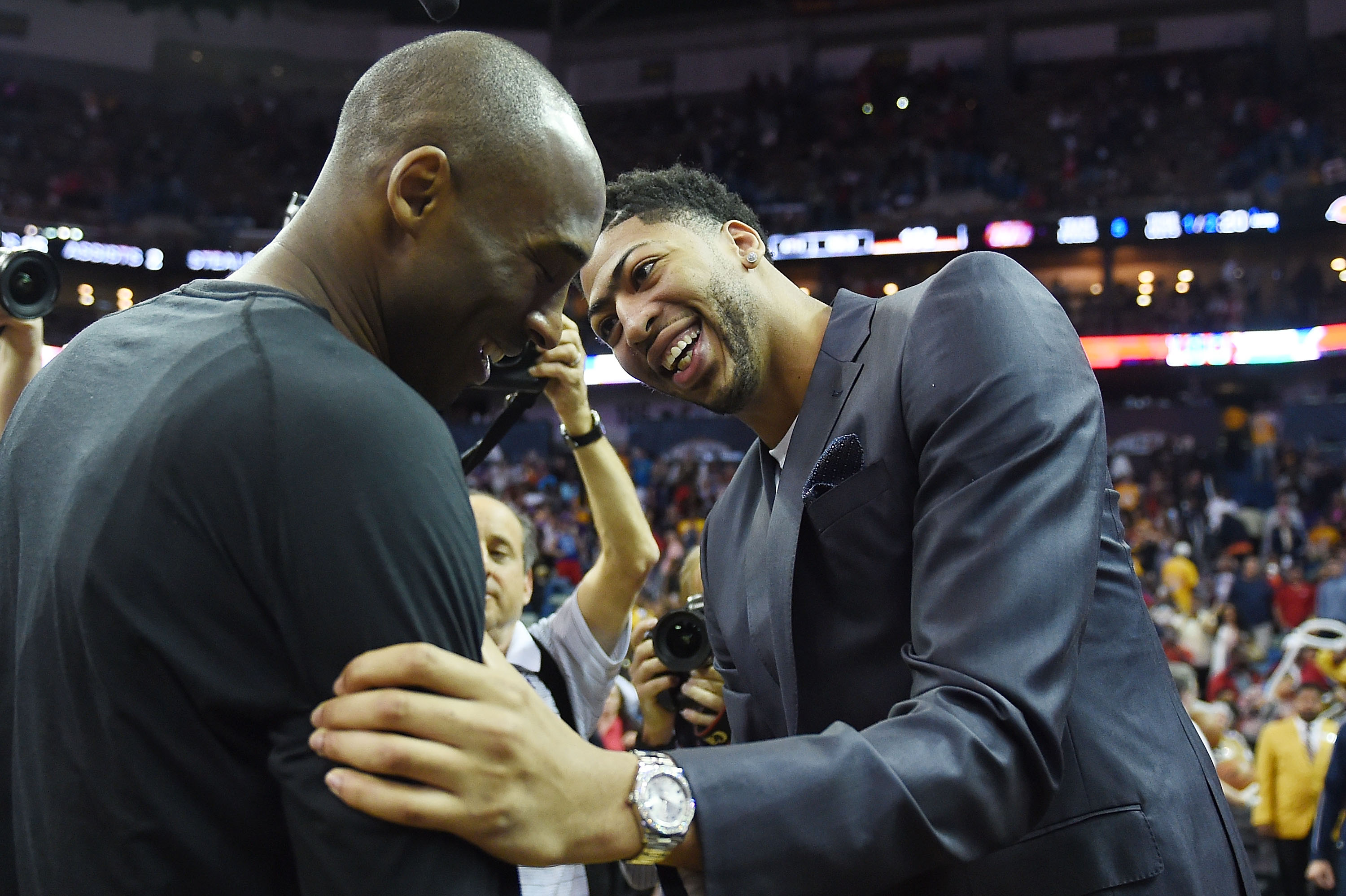 Kobe Bryant Explains How Anthony Davis Became His Pupil In 2012