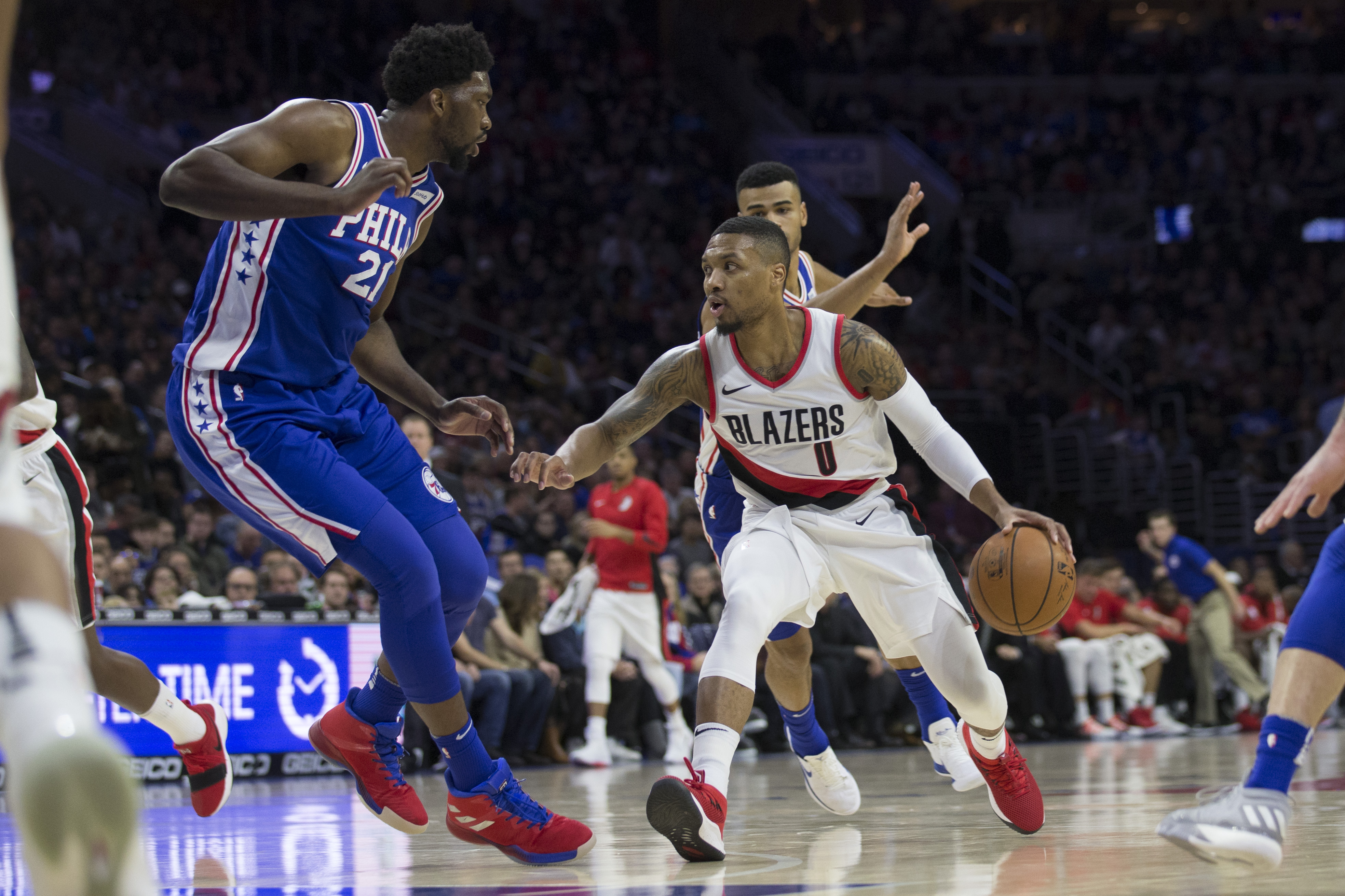 Портленд нба. Joel Embiid. Команда NBA Portland. Лиллард Портленд.