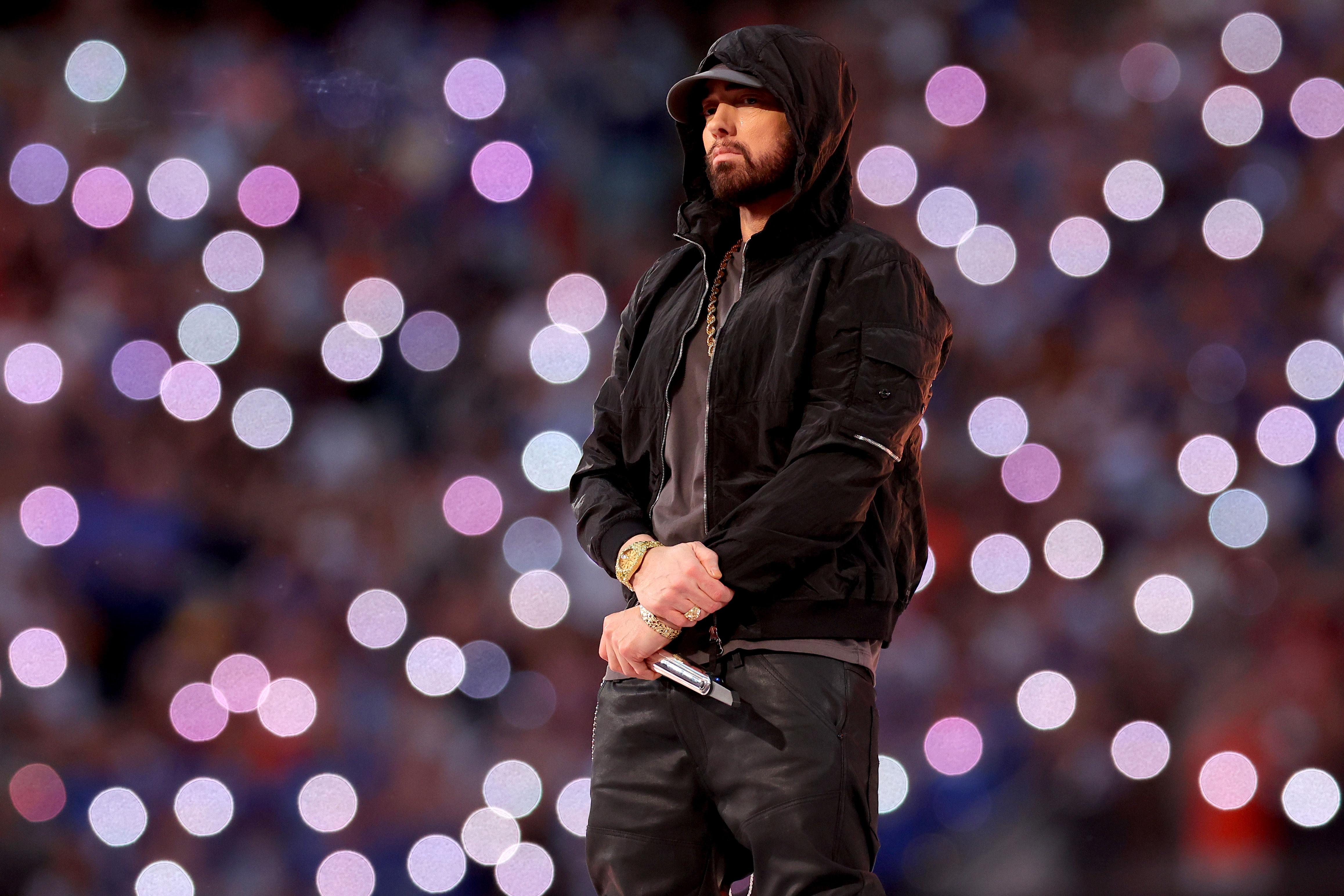 NFL on X: .@Eminem in Detroit to see this big @Lions W 🔥   / X