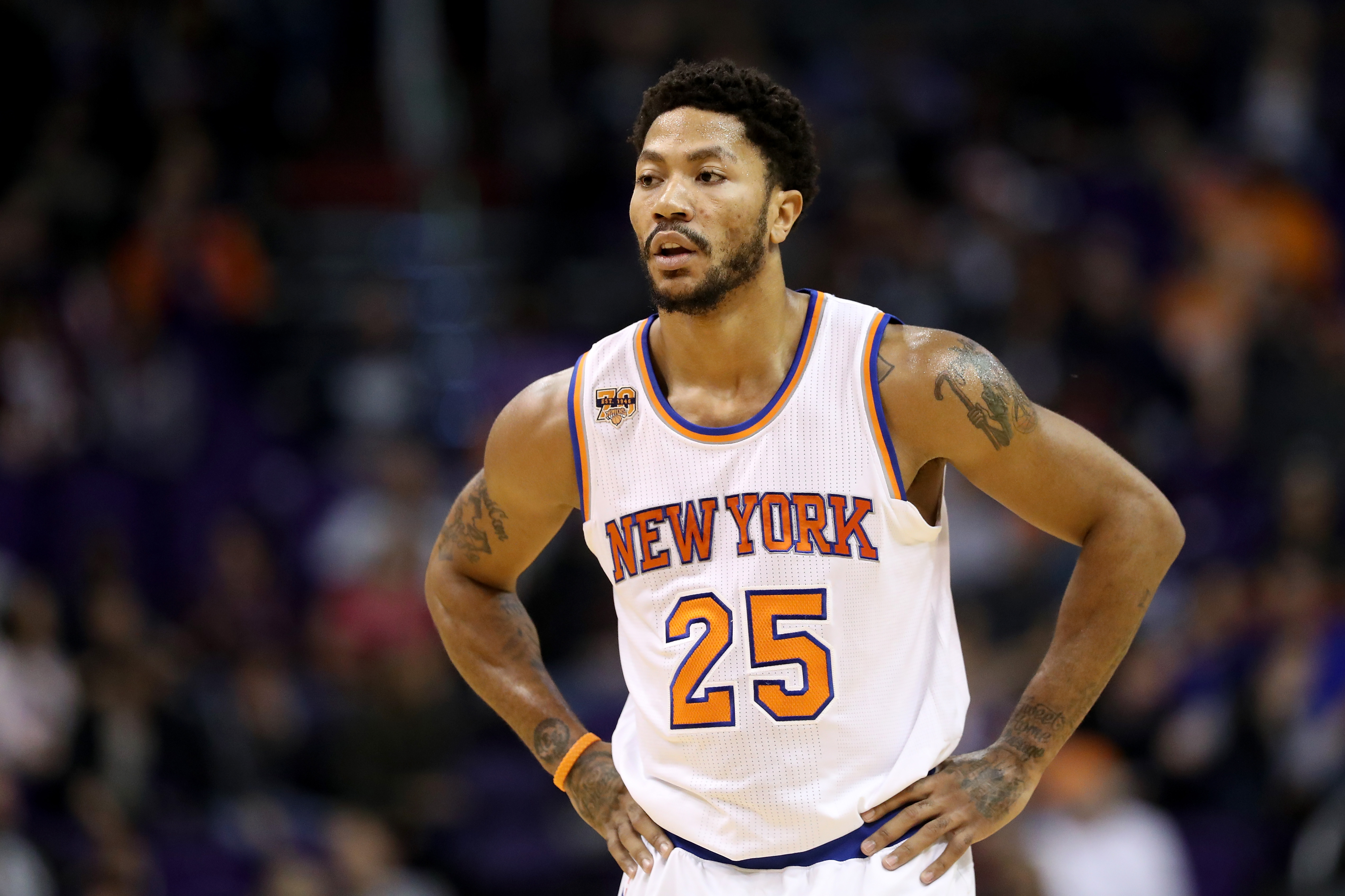 Knicks' Derrick Rose misses game for unknown reason
