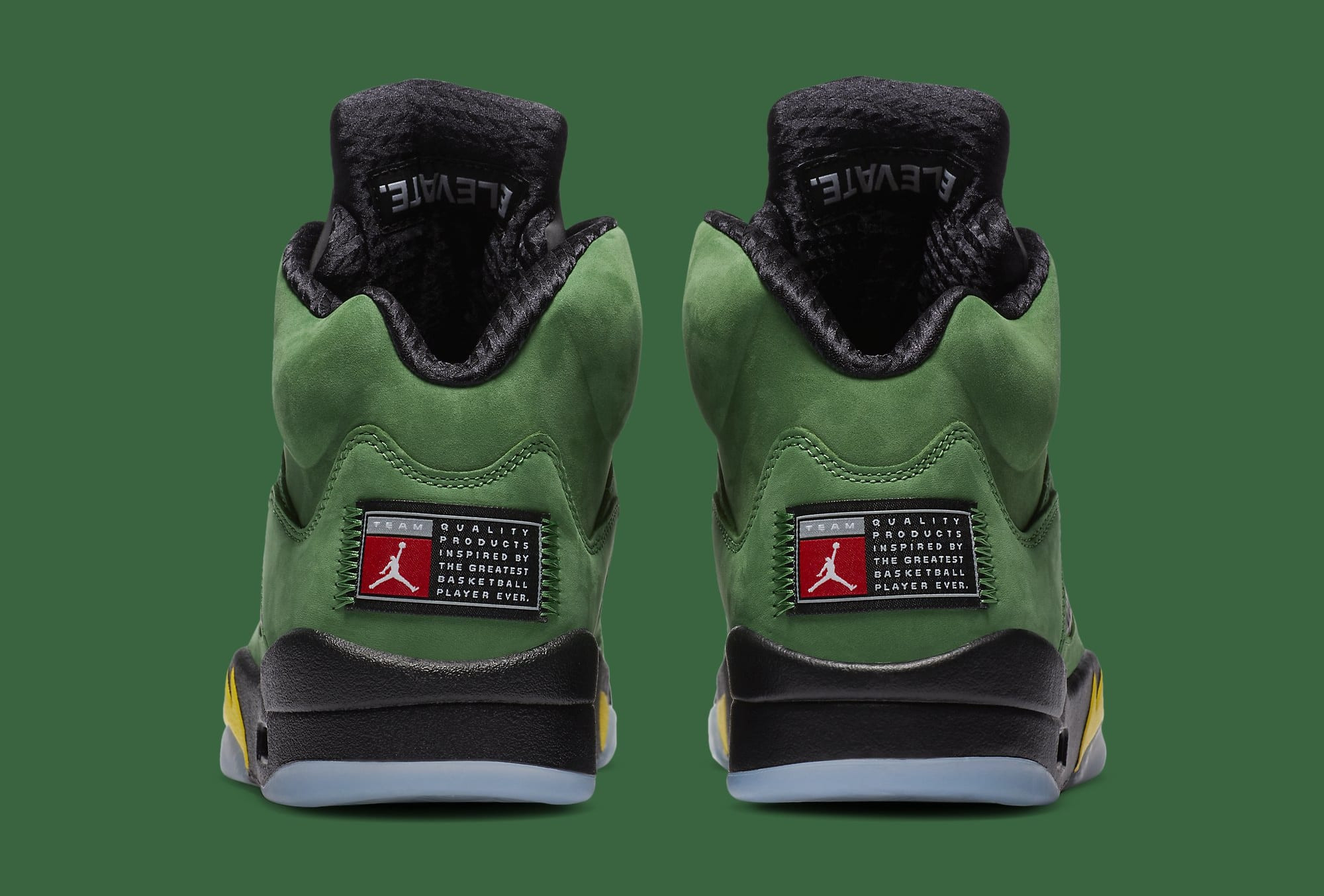 Air Jordan 5 Oregon Ducks Helmet PE Photos