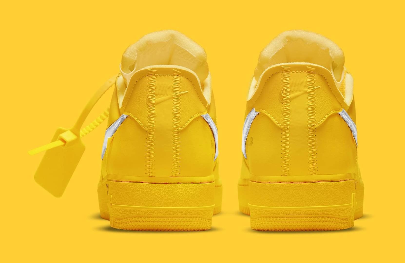Off-White x Nike Air Force 1 Low “Lemonade” Gets A Release Update