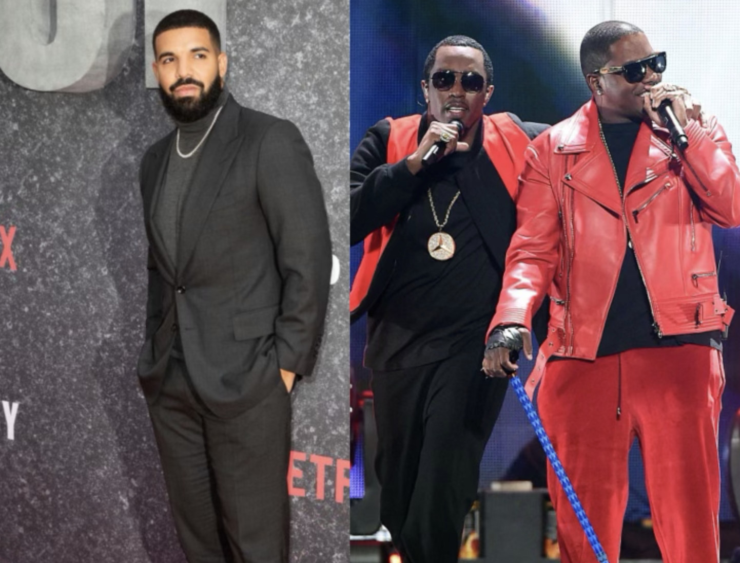 Drake Pays Homage To Diddy & Ma$e In Super Fly 90s-Inspired Outfit
