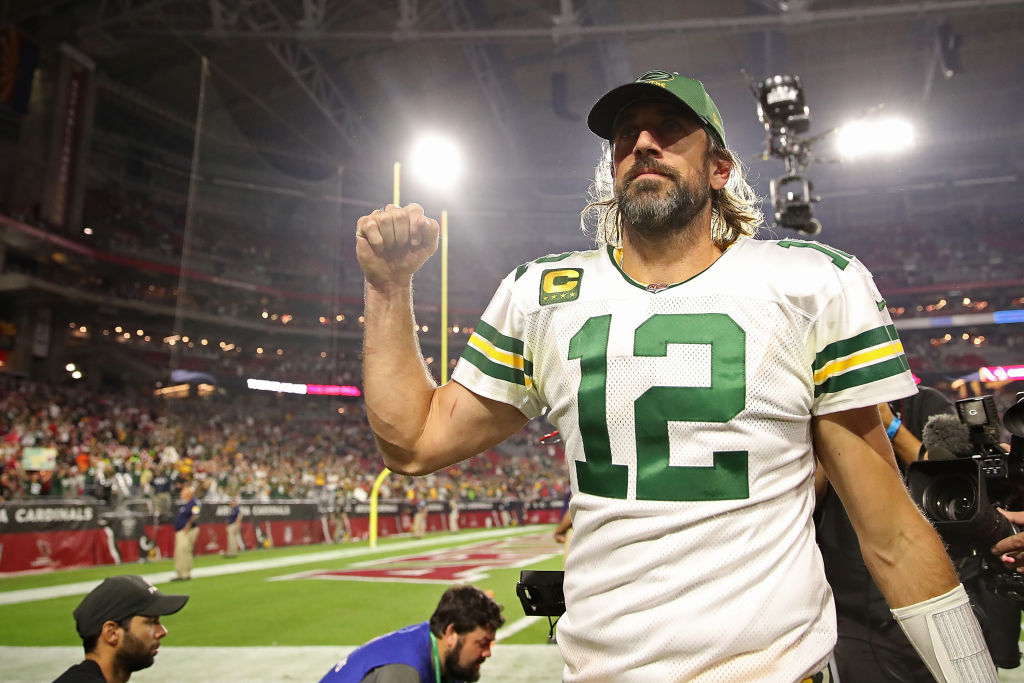 Aaron Rodgers Reacts To Viral Meme Following Thursday Night Win