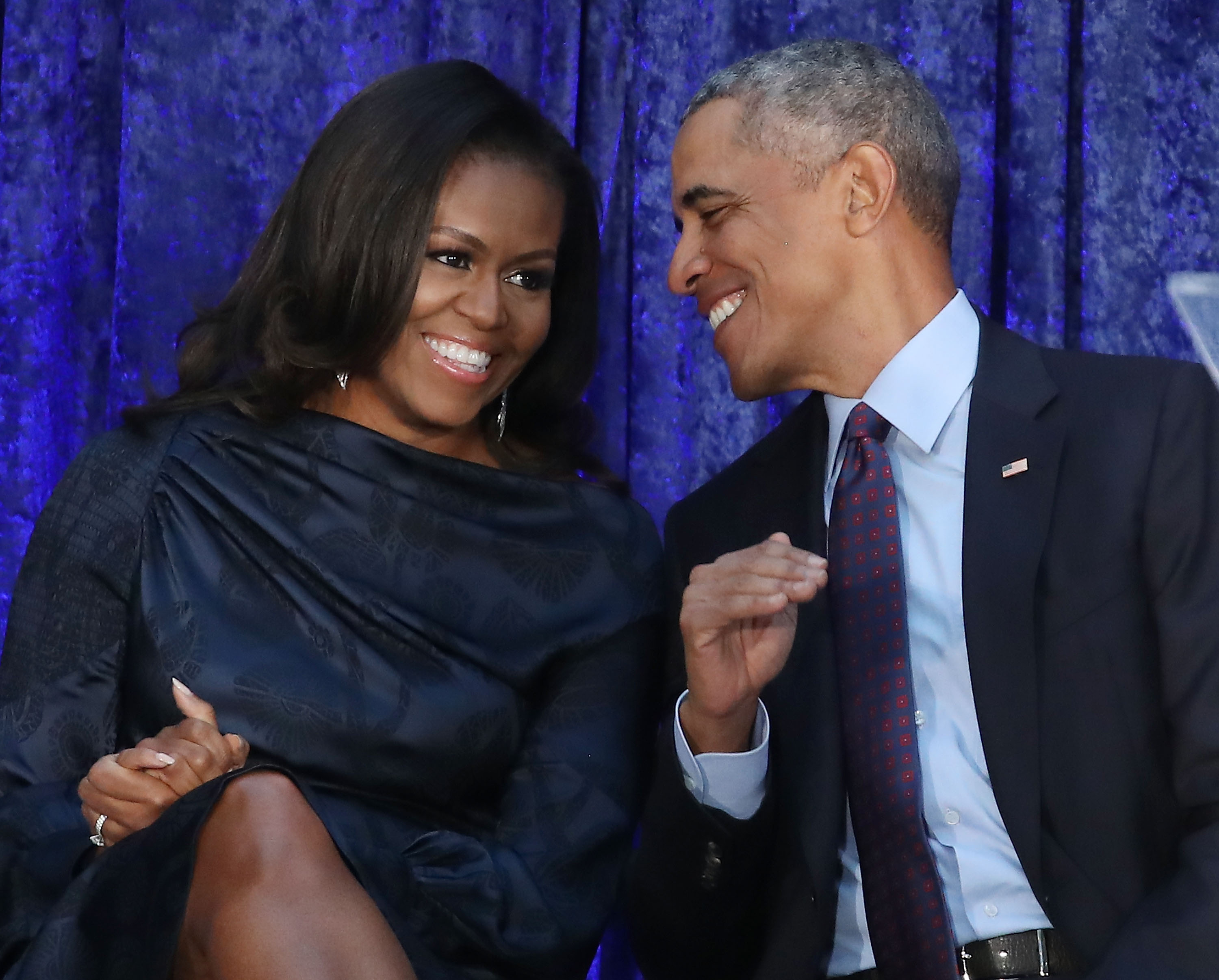 Barack & Michelle Obama Seen Dancing At Jay Z & Beyoncé Show
