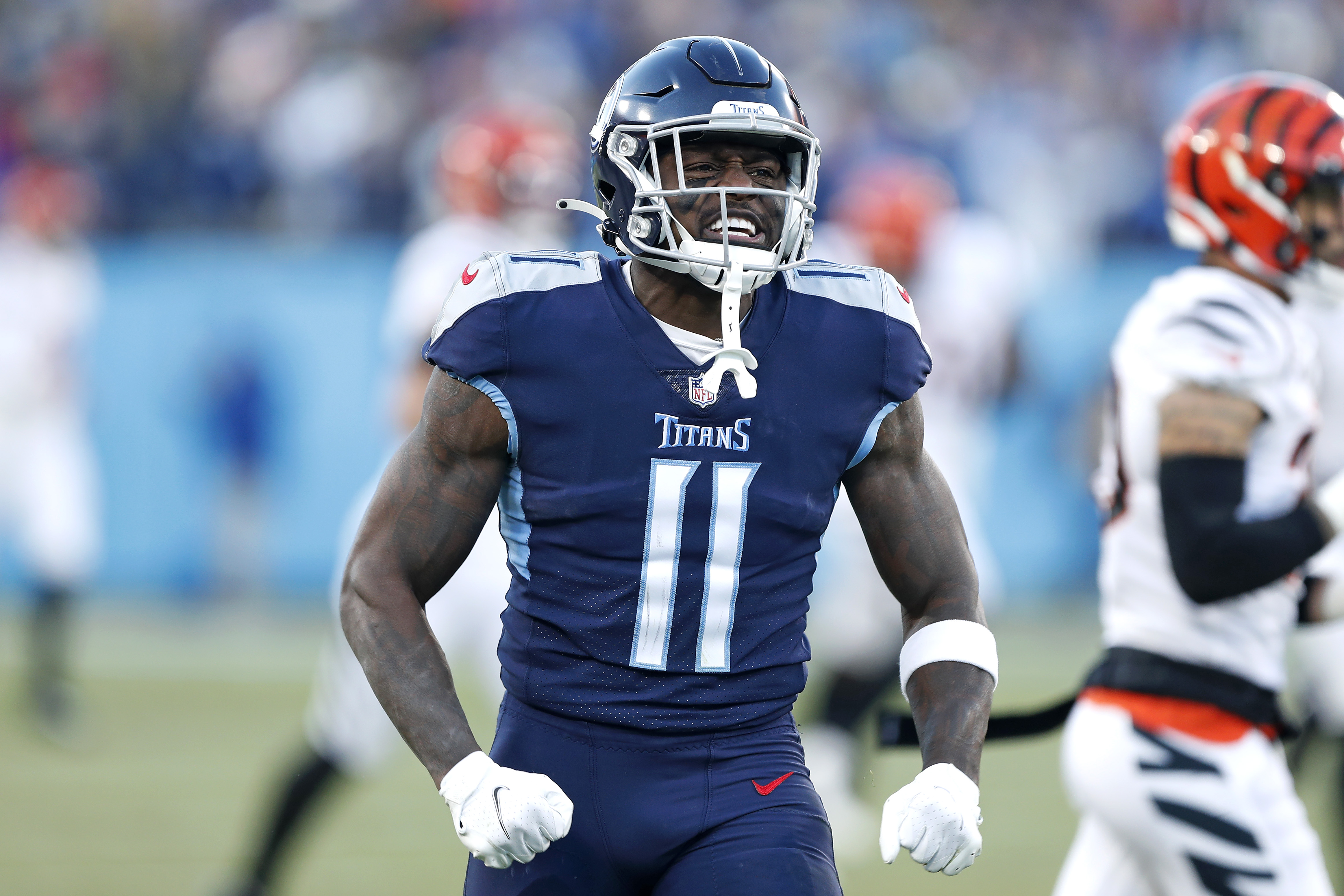 Eagles wide receiver A.J. Brown at peace with career following Titans trade