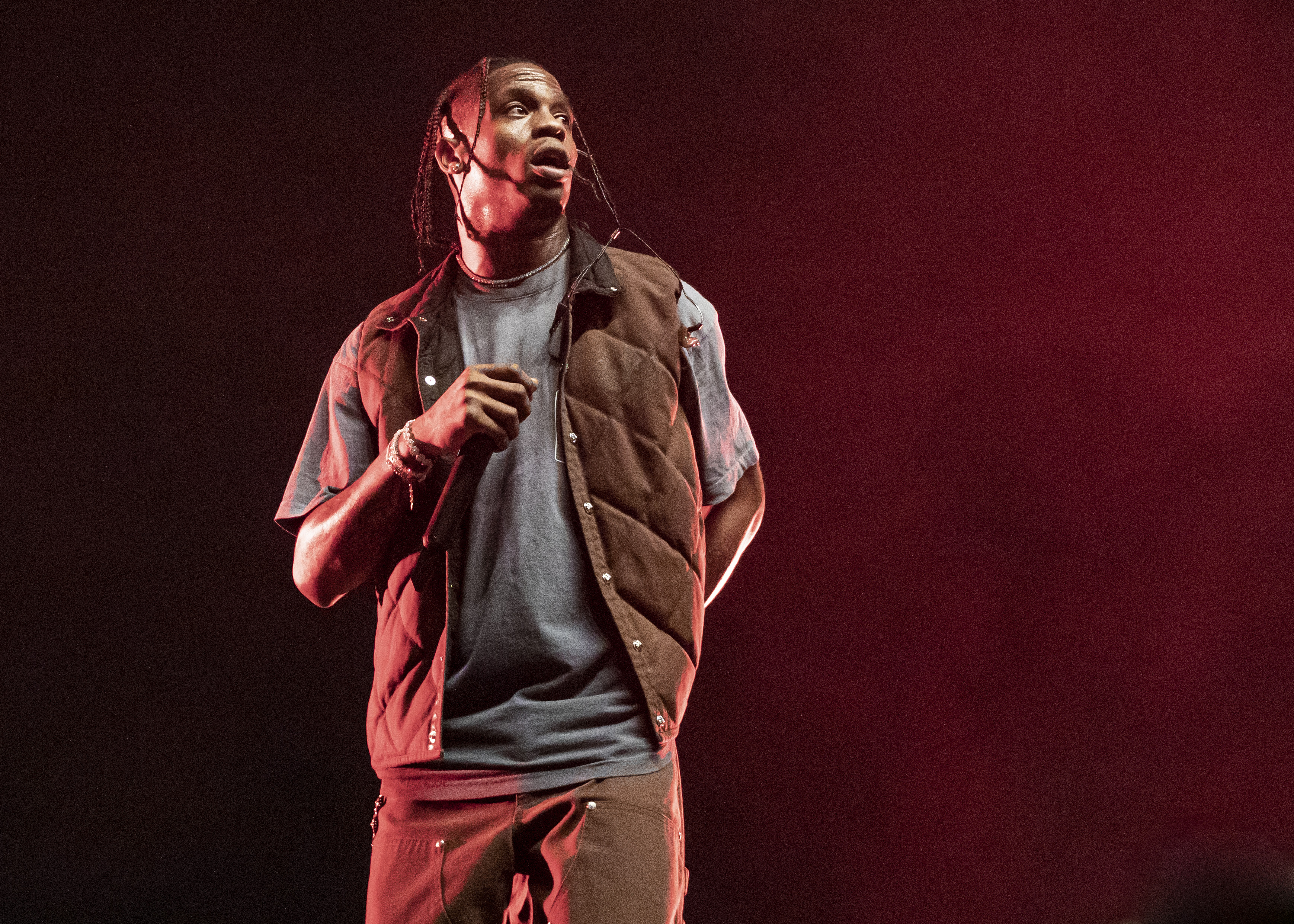 Travis Scott Posts Well Wishes To His Mother After Canceling F1 Fest Set