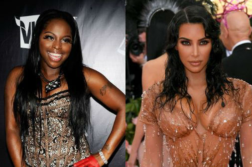 Foxy Brown Spits Bars To Celebrate Kim Kardashian’s ’90s Makeup Collection