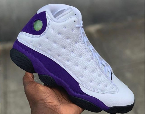 White and 2025 purple 13s