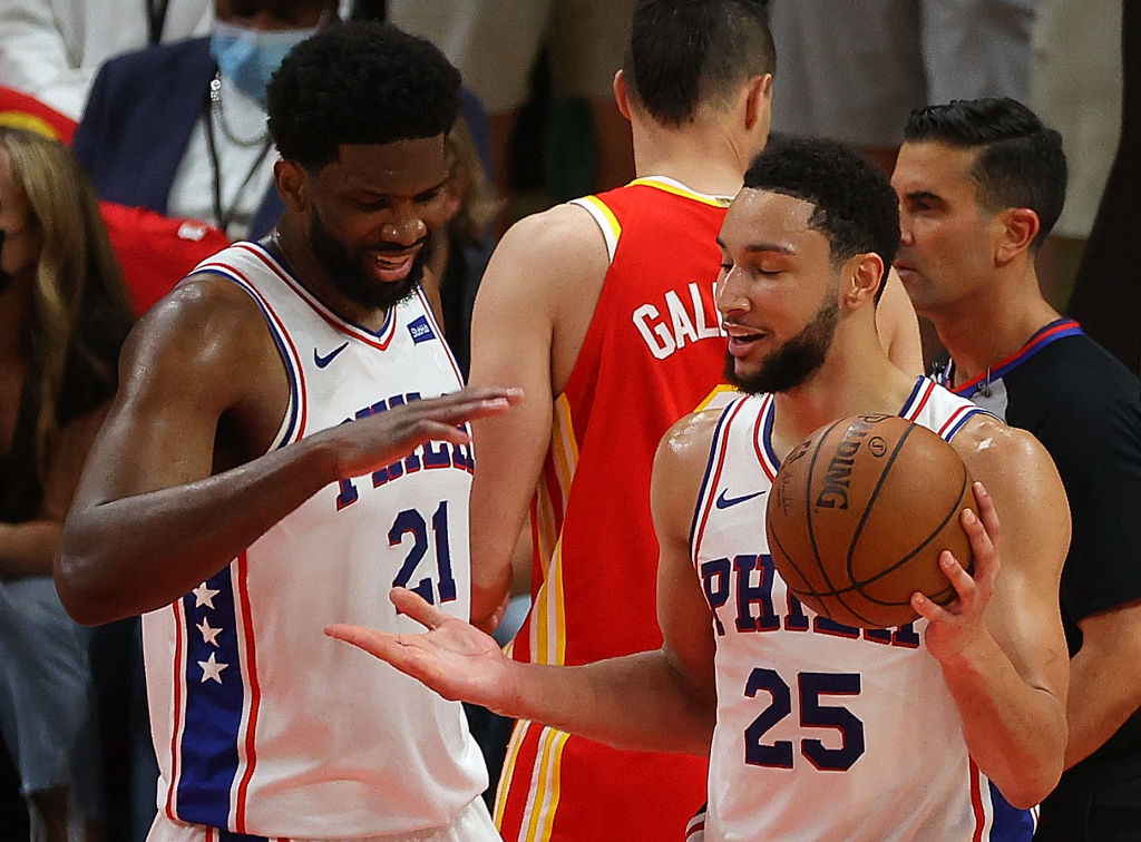 Ben Simmons cracks funny joke about reunion with Joel Embiid