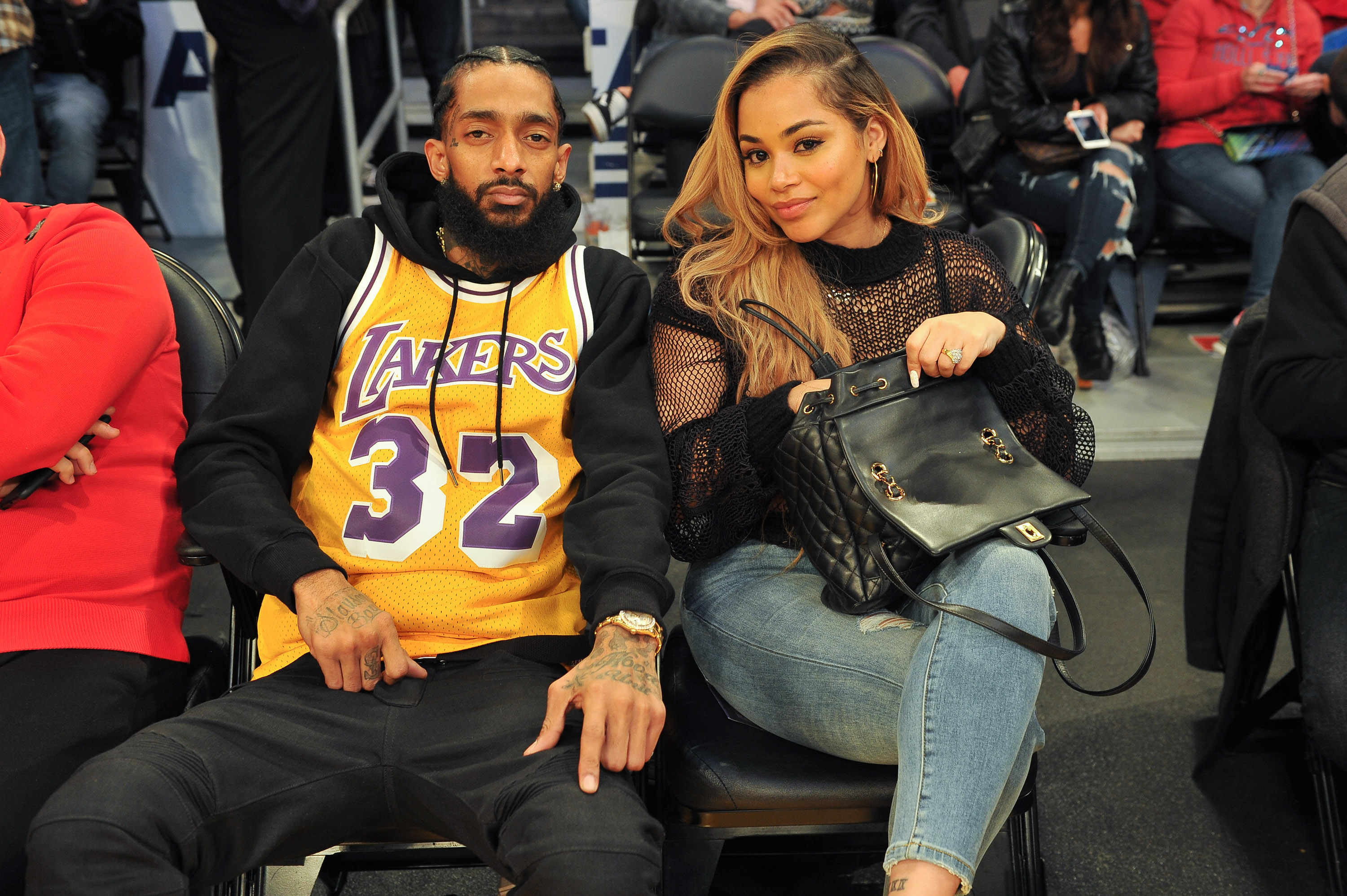 Celebs Pay Their Respects At Nipsey Hussle's Memorial Service