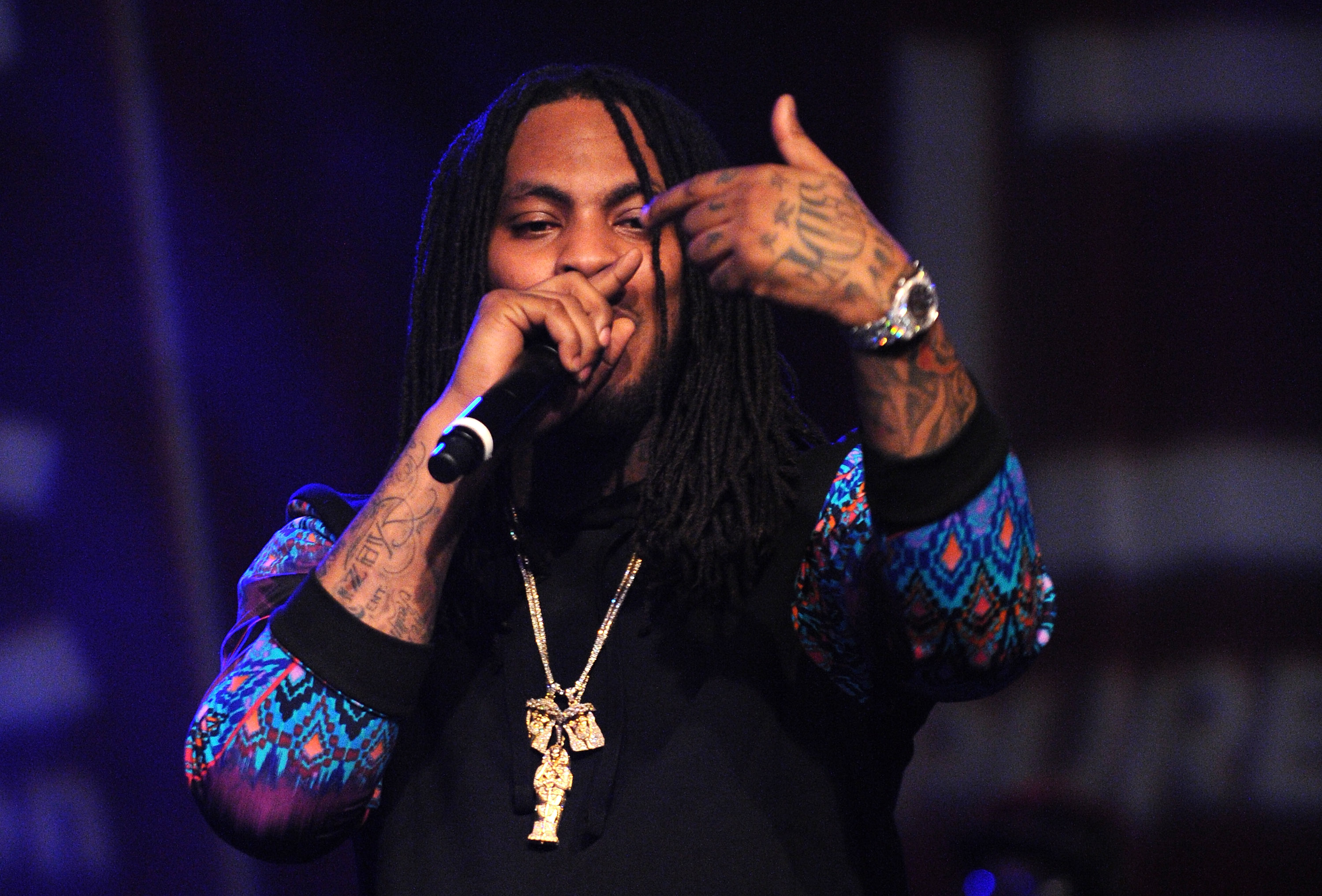 Waka Flocka Receives Birthday Cake Detailed Like His Watch