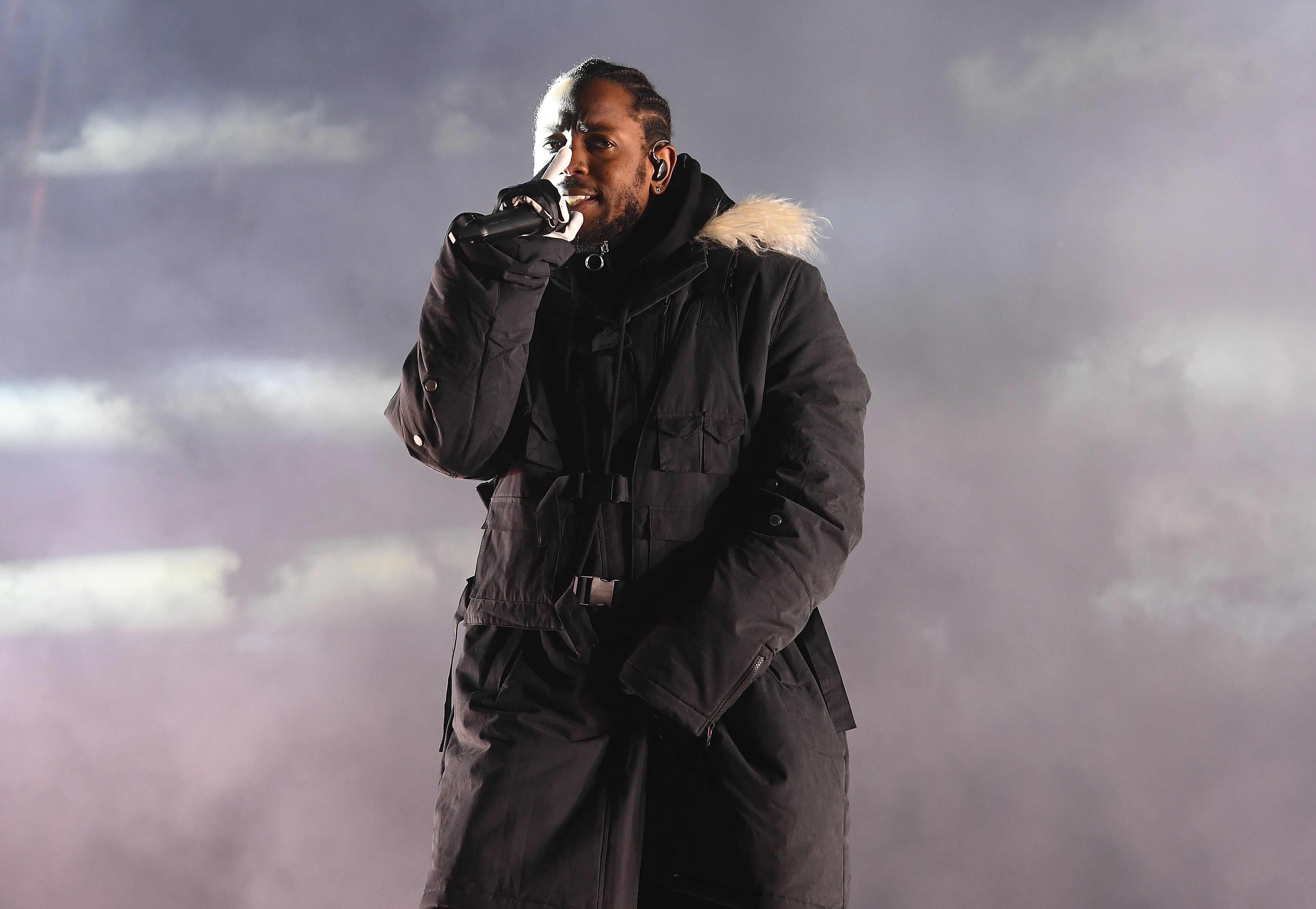 Kendrick Lamar Performs College Football National Championship