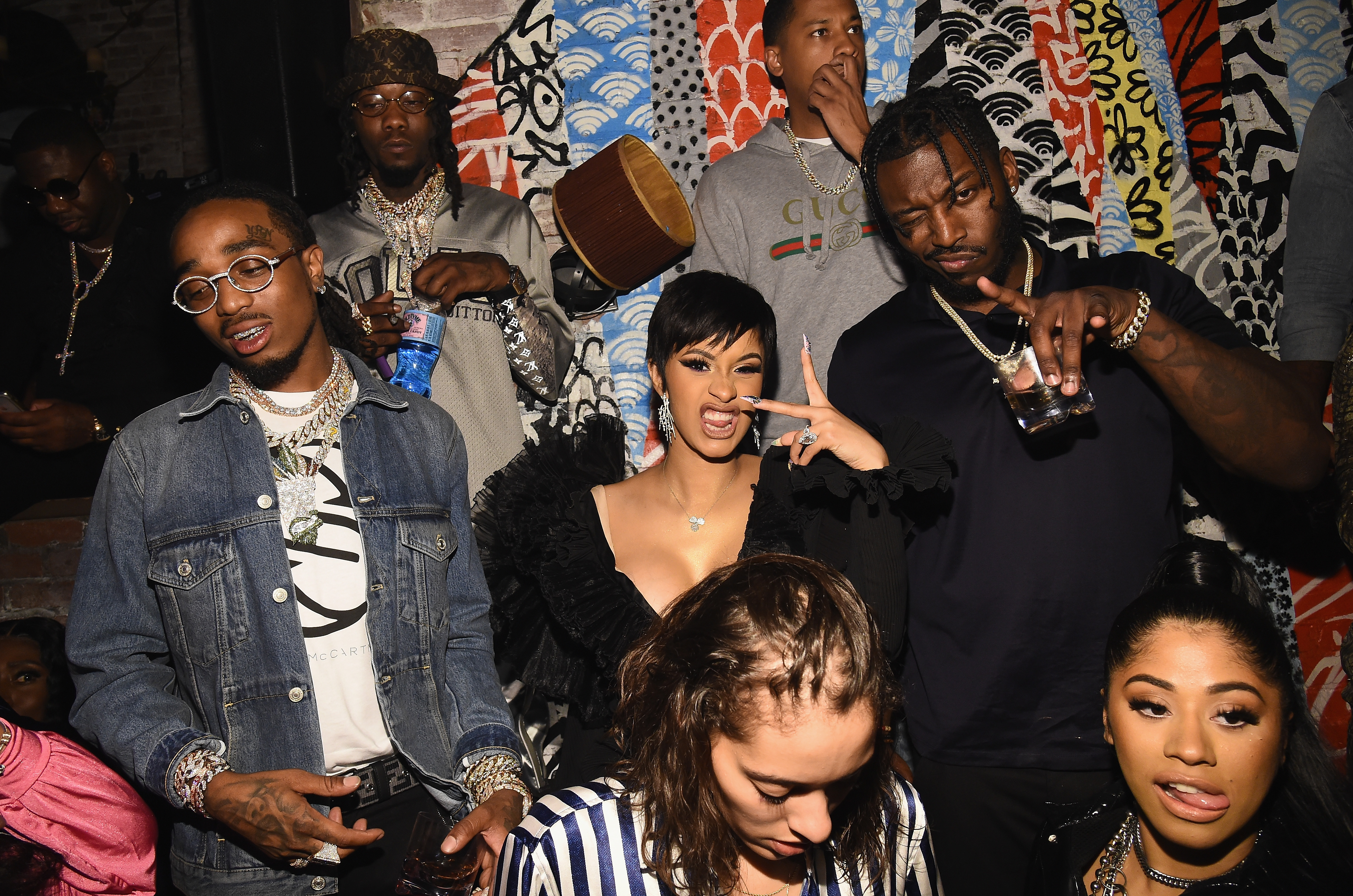 Cardi B & Offset Host Fashion Night Out In NYC: Party Attended