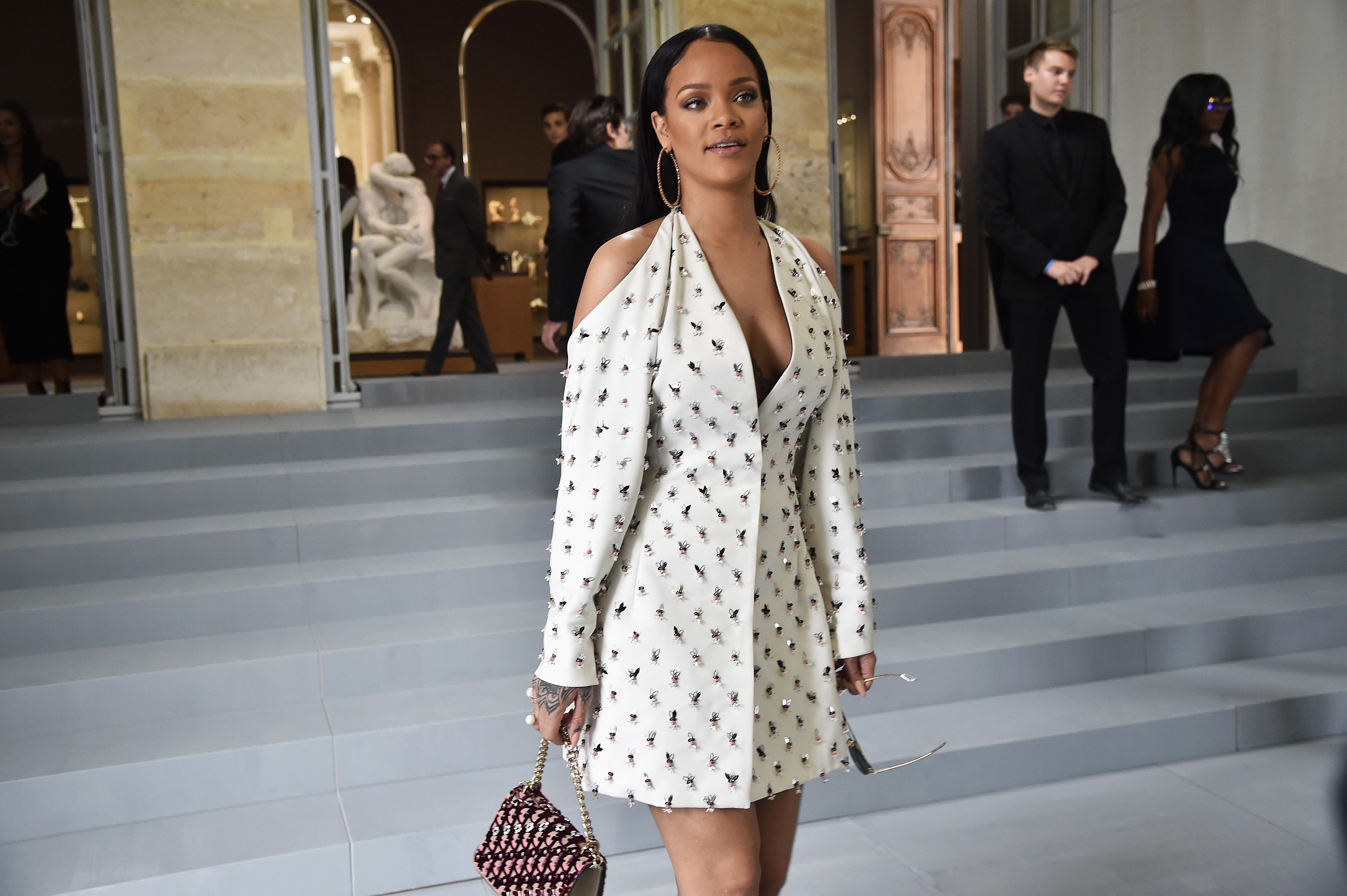 Rihanna Puts on a Spectacle for Star-Studded Savage X Fenty Fashion Show:  Pics!