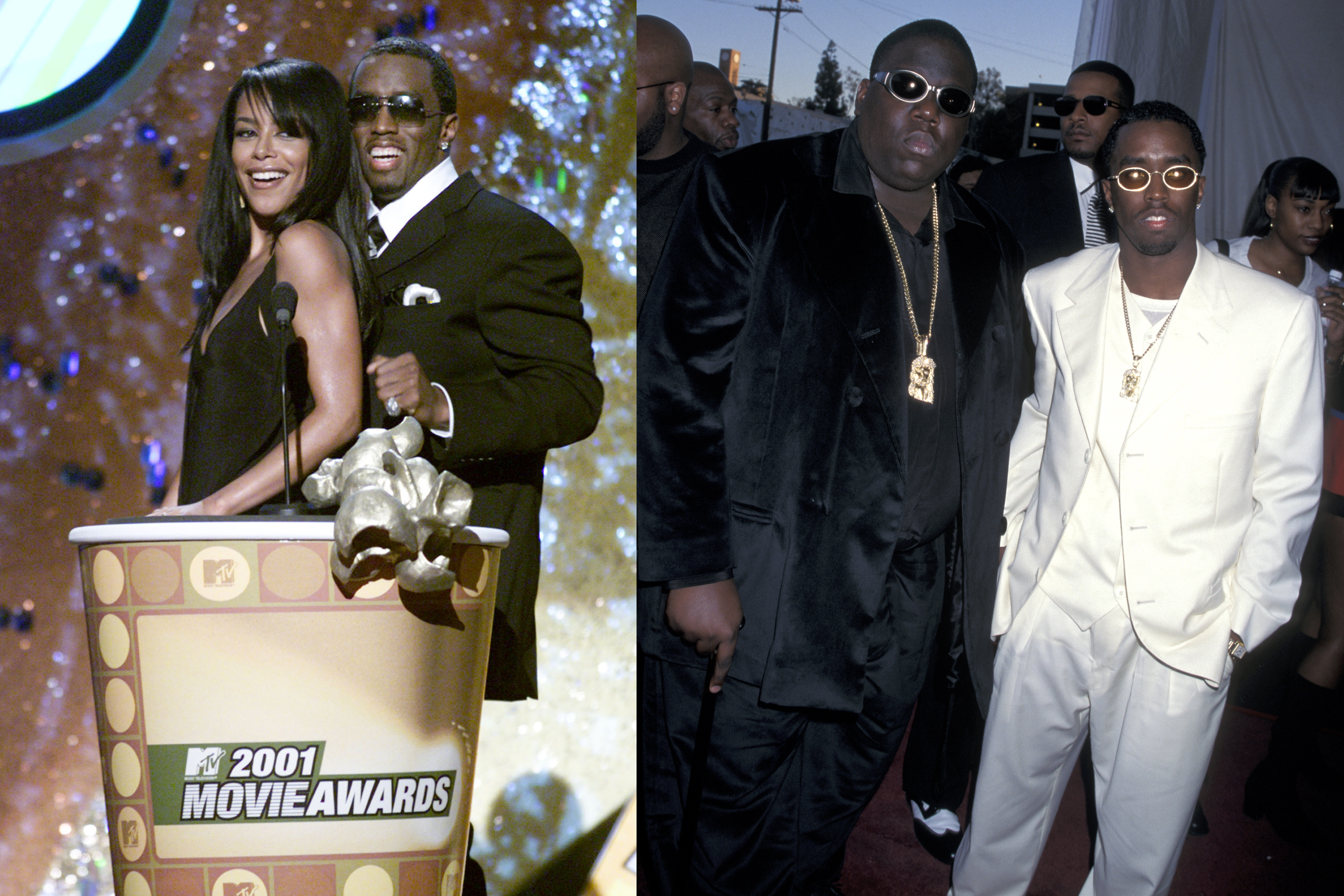 Diddy Remembers Aaliyah And Biggie In Classic 1994 Throwback Photo
