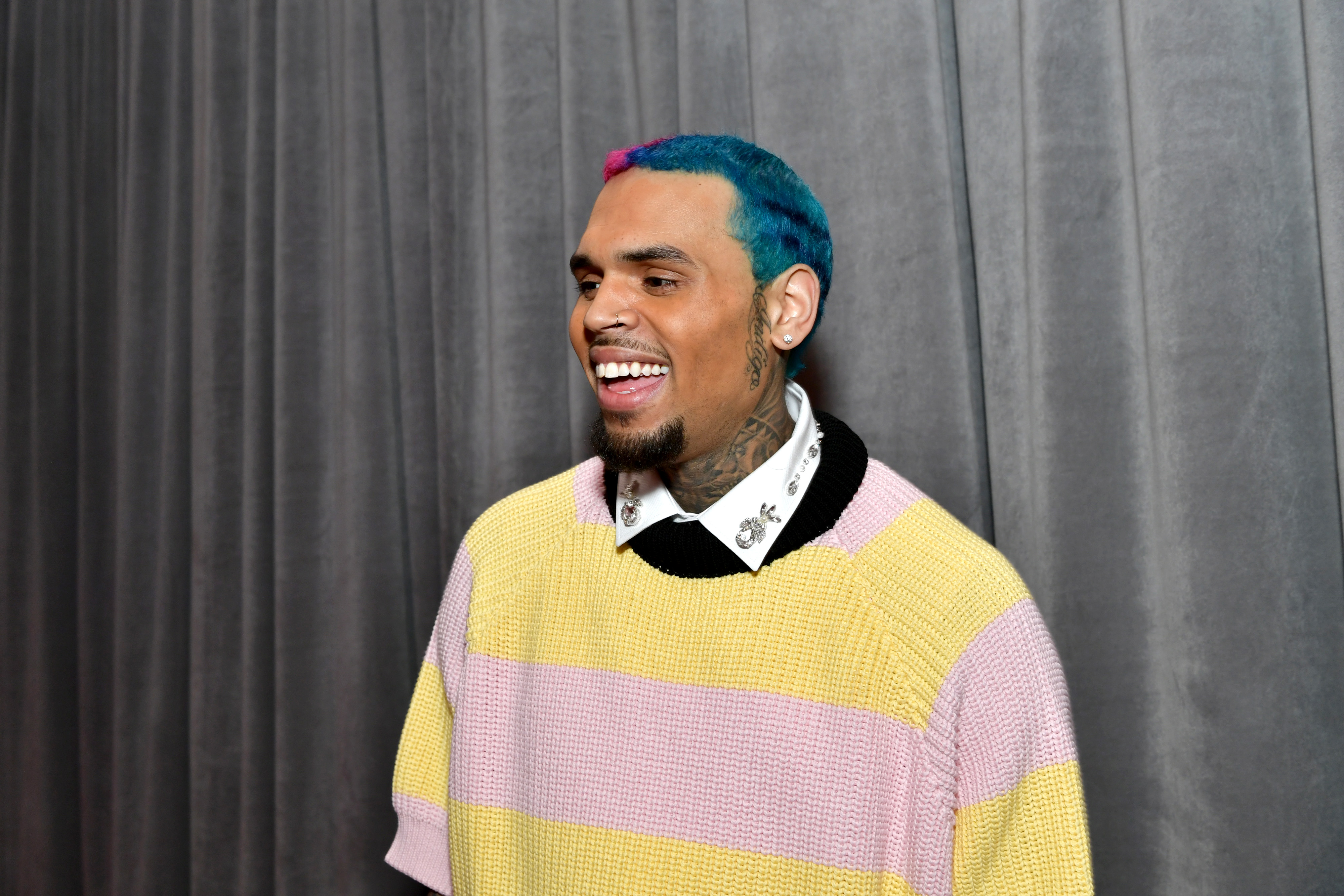 Chris Brown Flirts With GF On IG Following Karrueche Comments