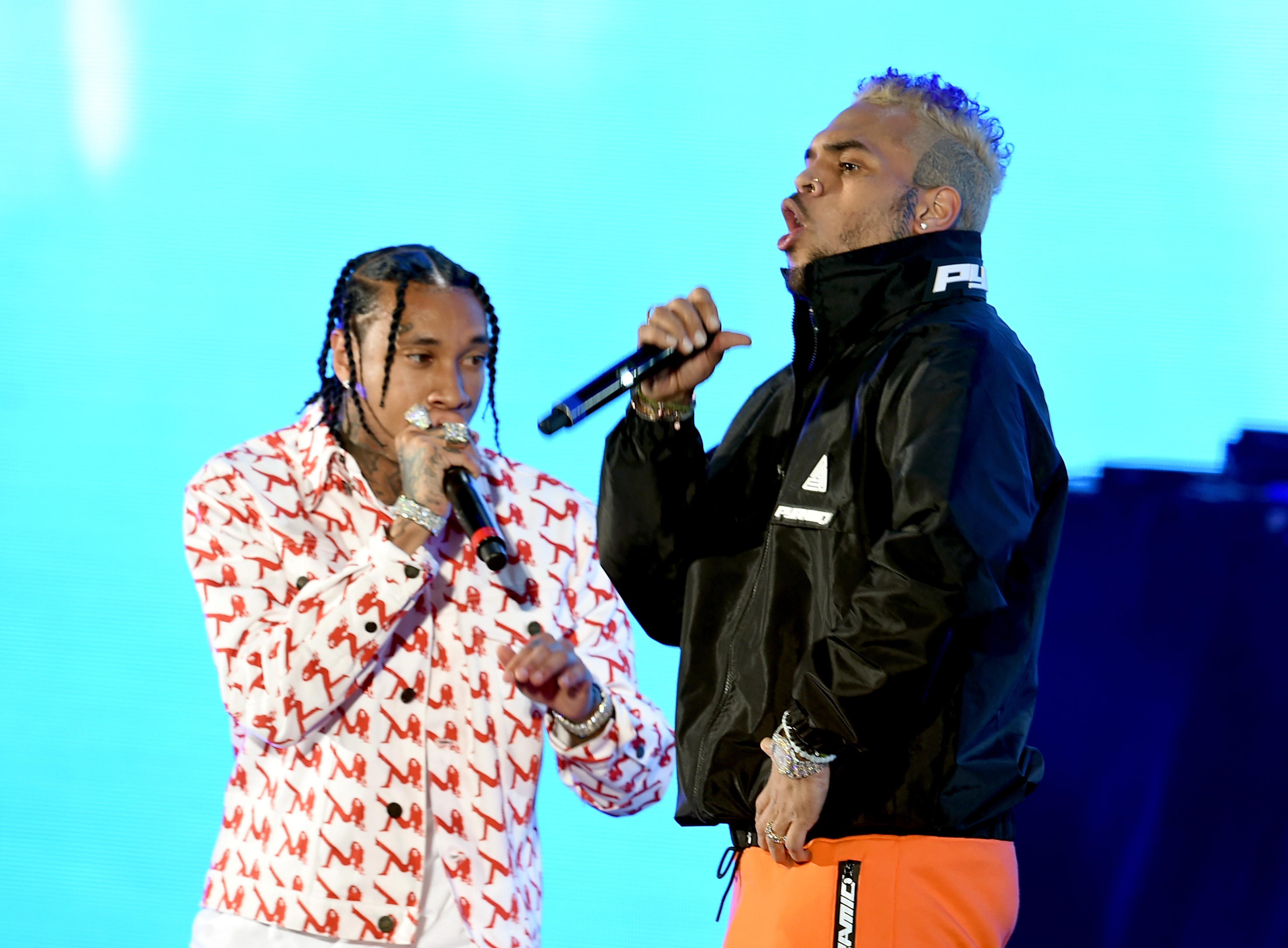 Chris Brown, Tyga & Marshmello Tease Music Video, Photos Flood Social Media