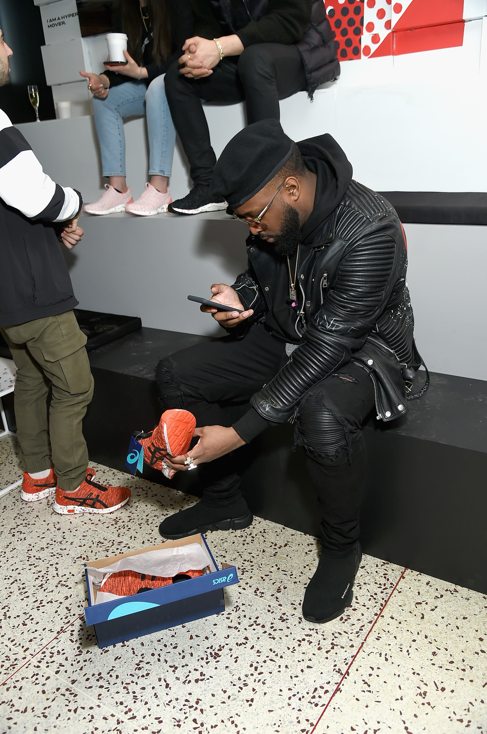 selling sneakers for a living