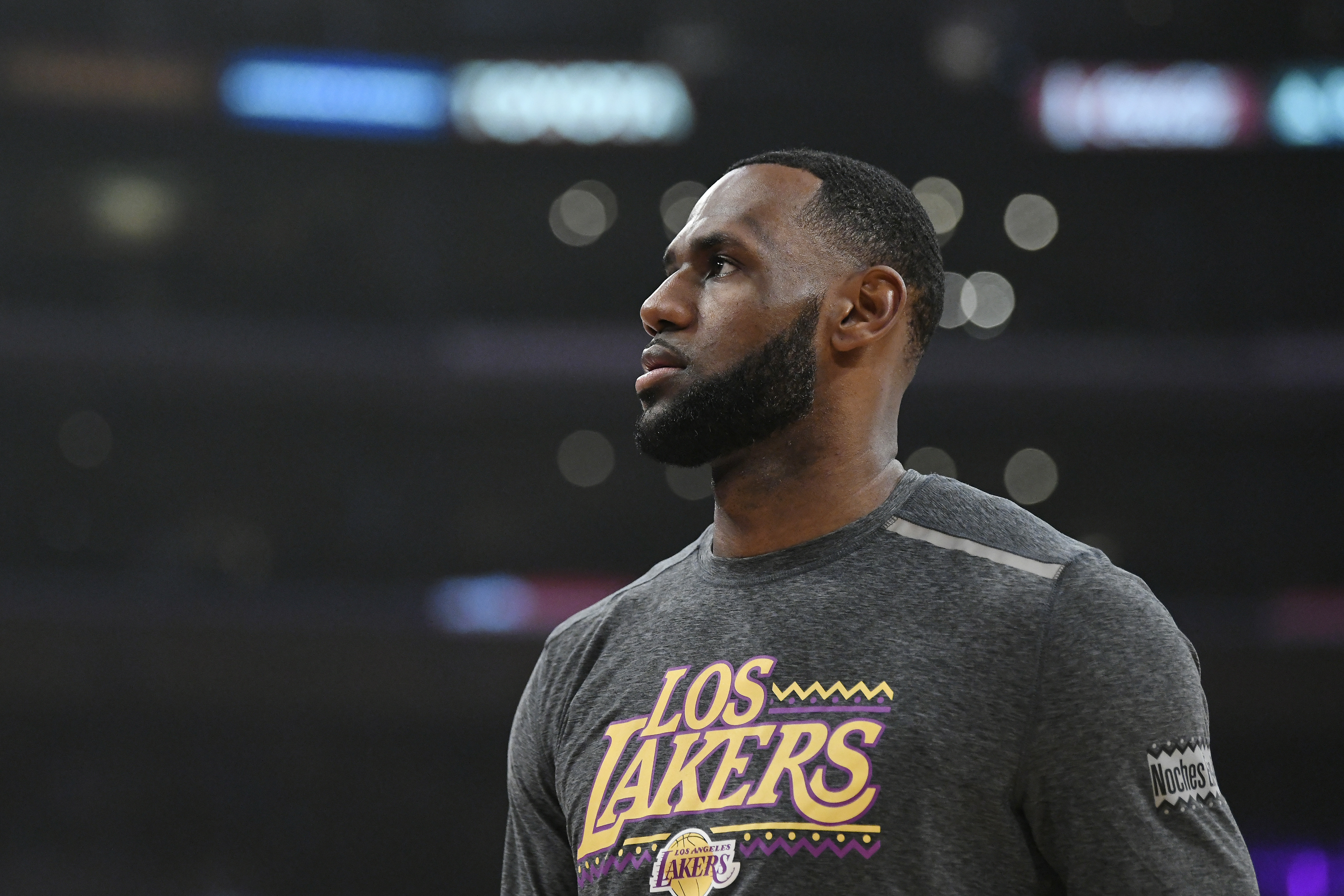 LeBron James takes subtle shot at Lakers while praising Rams GM