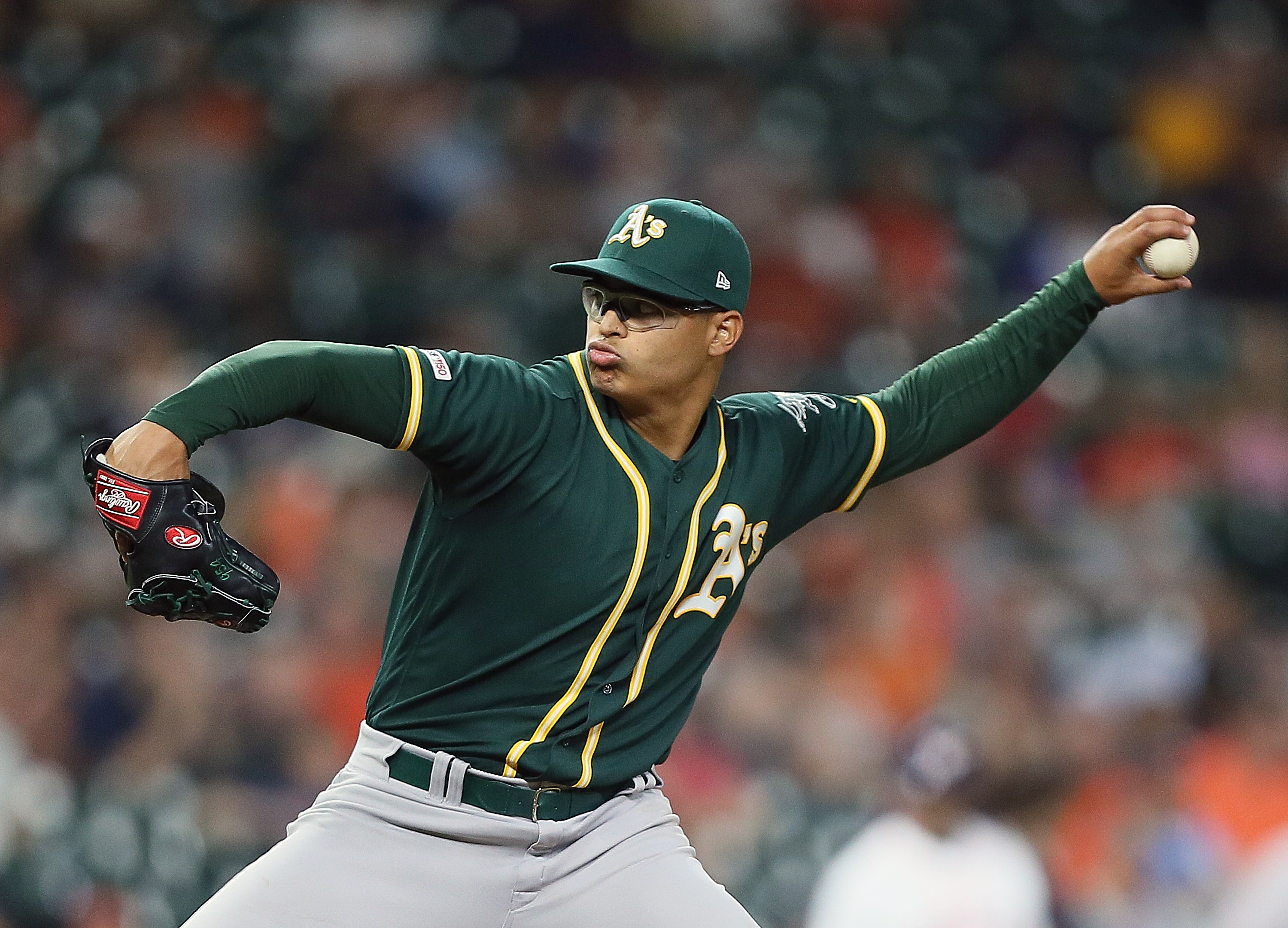 Jesus Luzardo says Athletics gave up on him, calls trade 'punch in