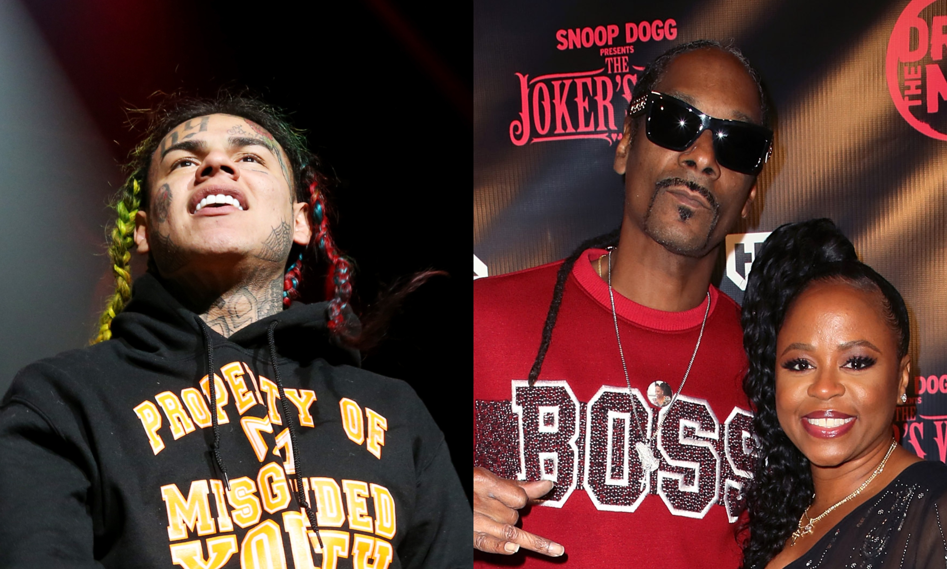 6ix9ine Attempts To Break Snoop Dogg With Celina Powell Video