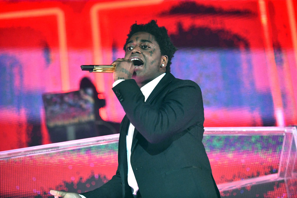 Kodak Black Rushed to Safety After Laser Beam Threat