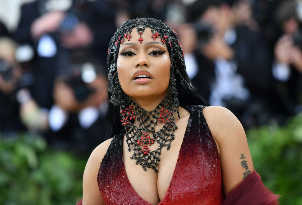 Nicki Minaj Returns to Instagram in Hot Pink Crocs, Chanel, and