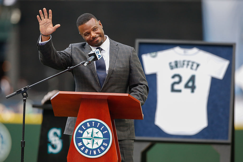 Ken Griffey, Jr., Sports Commission Bronze Statue