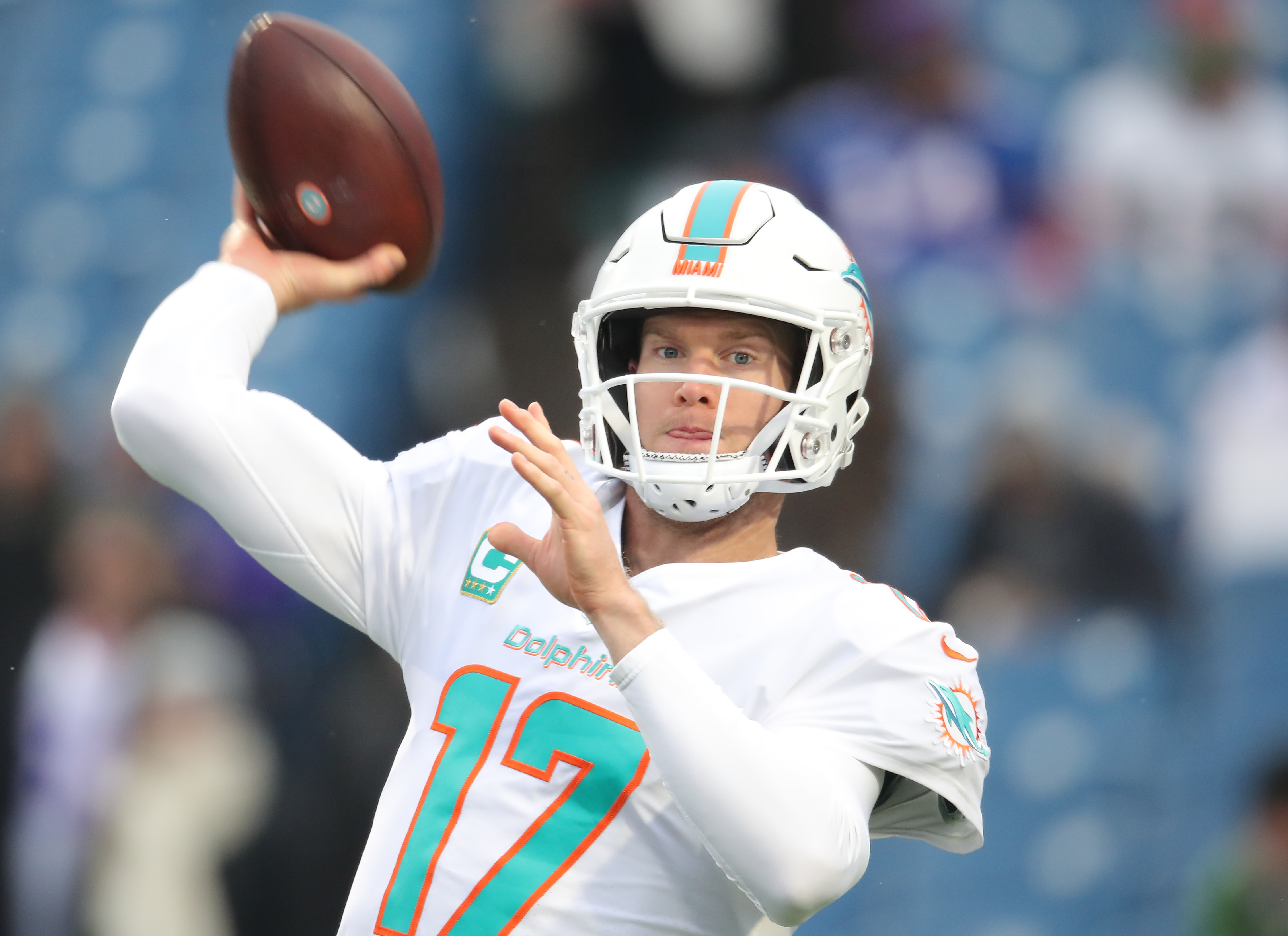 Miami Dolphins' Ryan Fitzpatrick blames weight gain on birthday cake