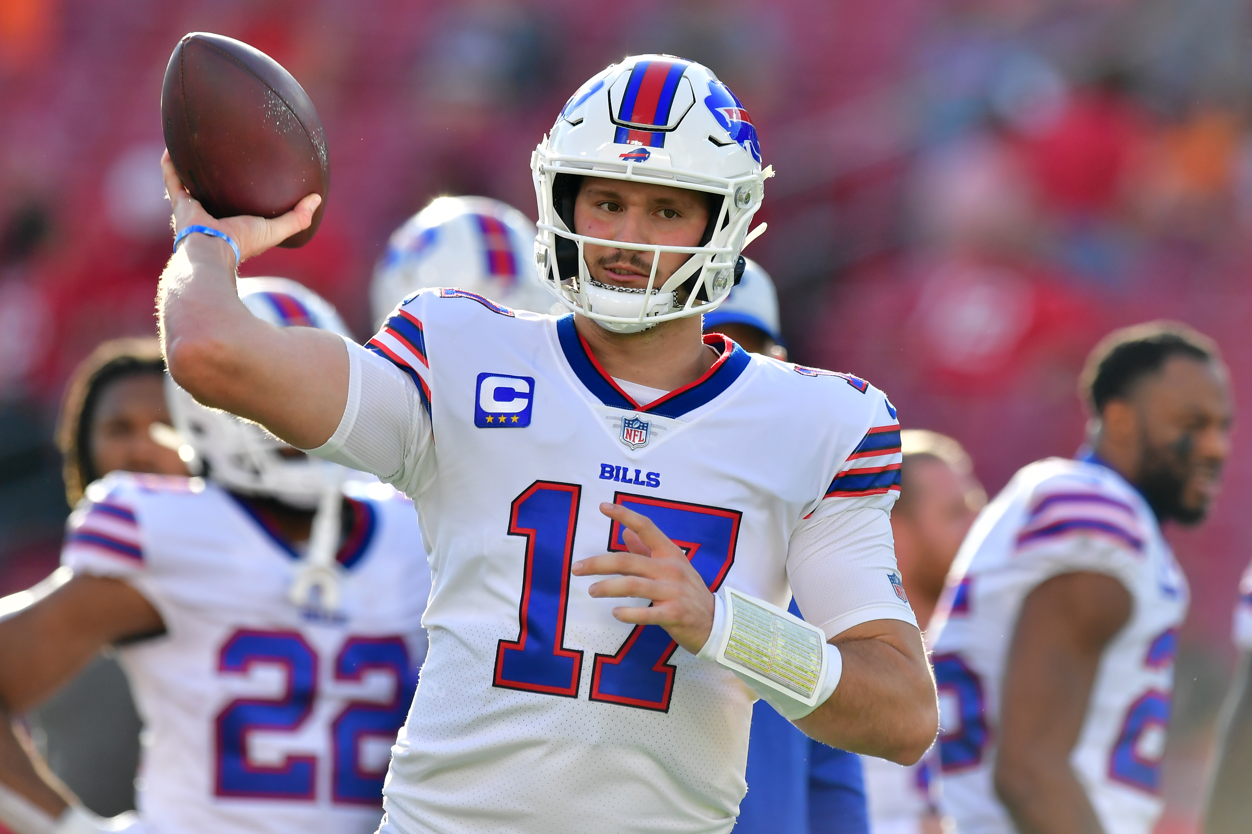 Bills QB injury update: Josh Allen has foot strain