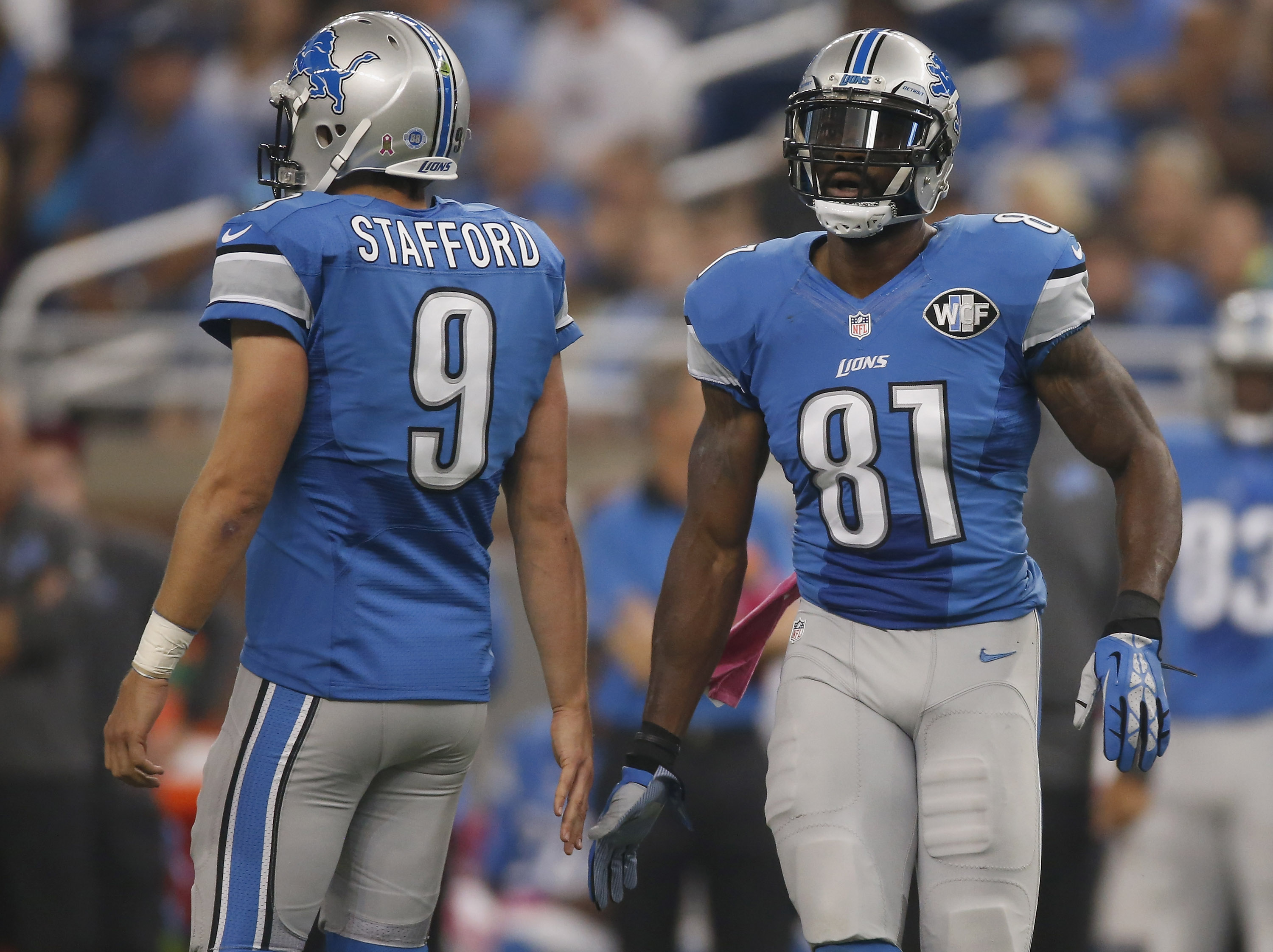 Calvin Johnson sends clear message to Detroit Lions