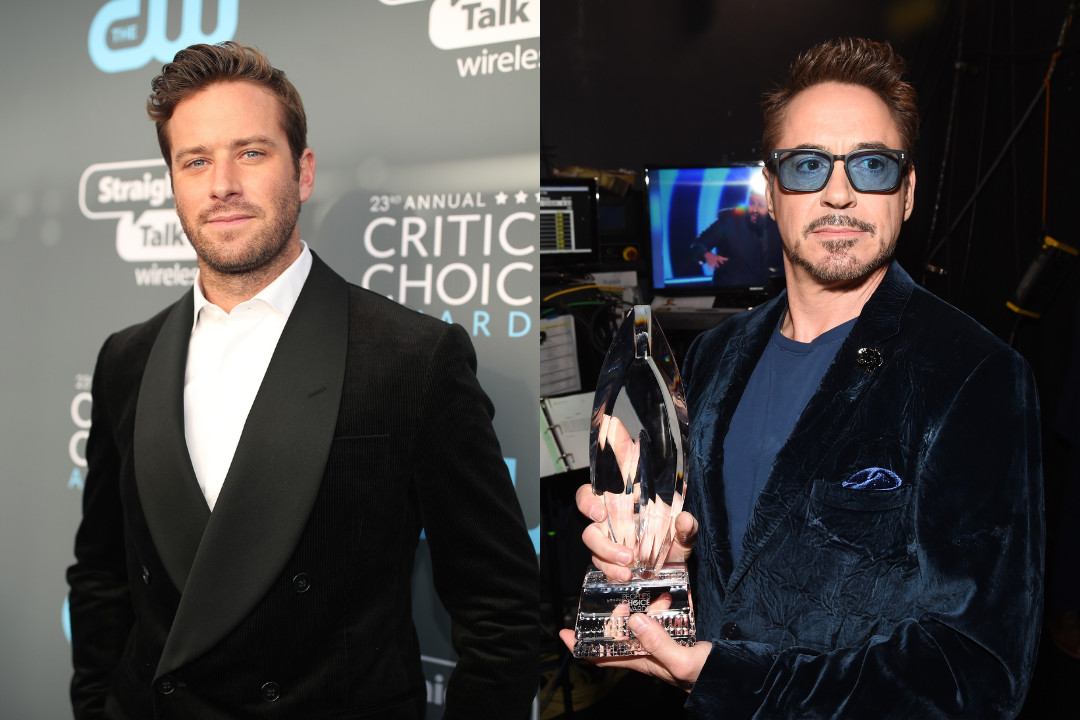 Armie Hammer Is Living At One Of Robert Downey Jr.’s Houses: Report