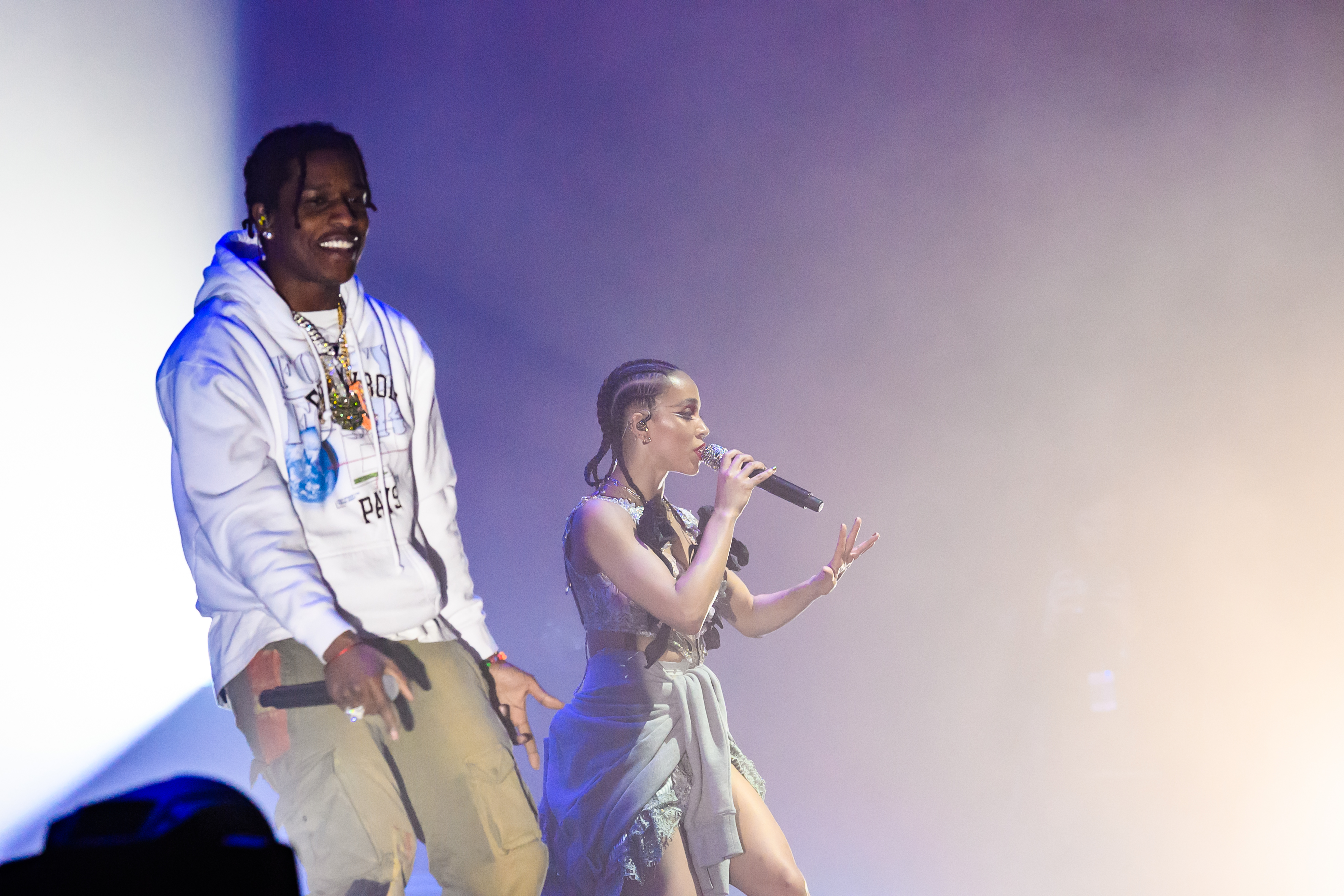 A$AP Rocky Joins FKA Twigs To Perform “F*kk Sleep” In NYC
